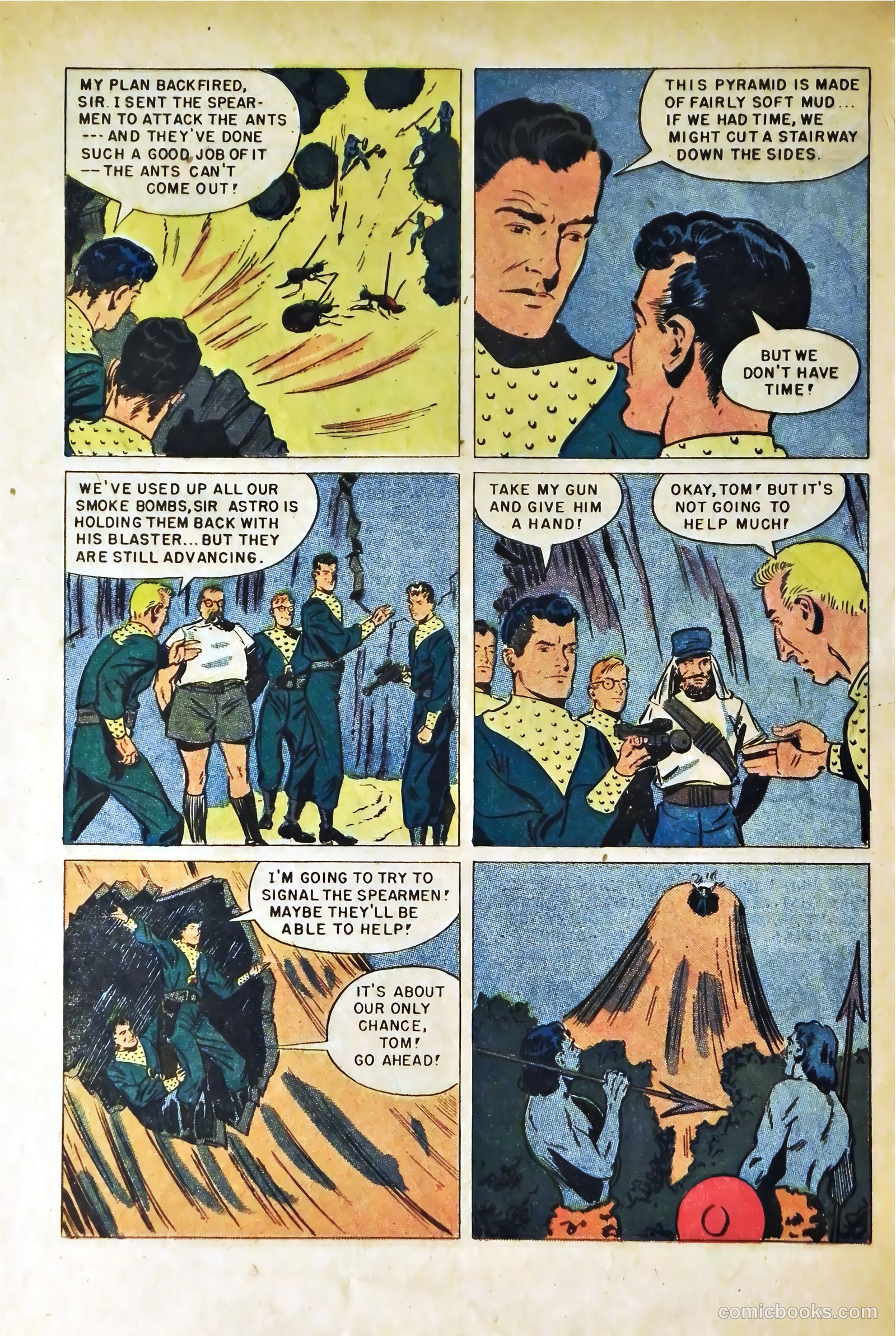 Tom Corbett Space Cadet #6 (1953) — page 32 of 36