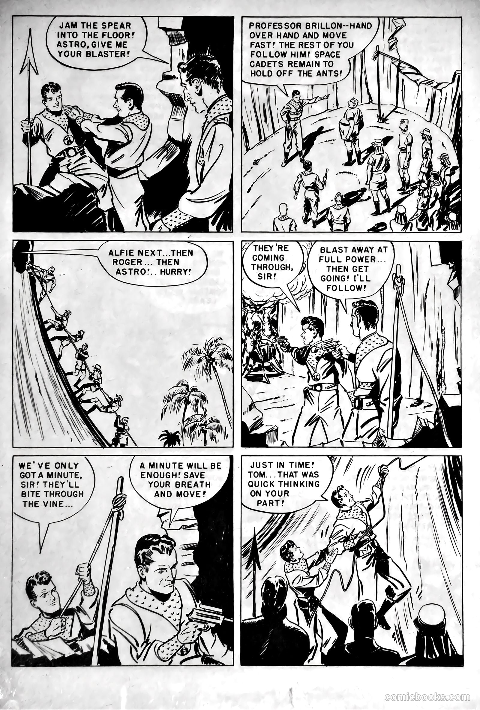 Tom Corbett Space Cadet #6 (1953) — page 35 of 36
