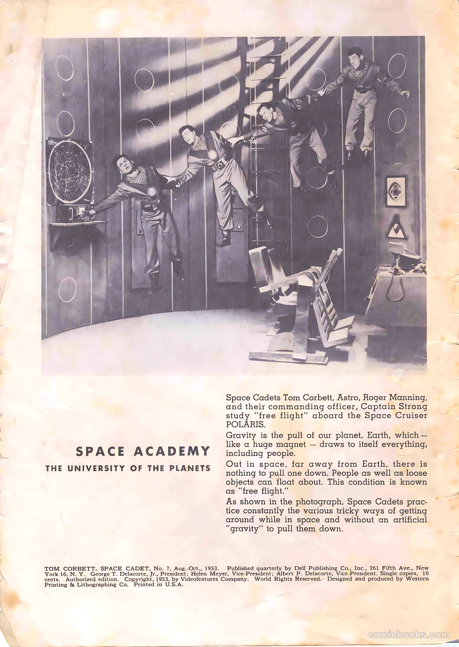 Tom Corbett Space Cadet #7 (1953) — page 2 of 36