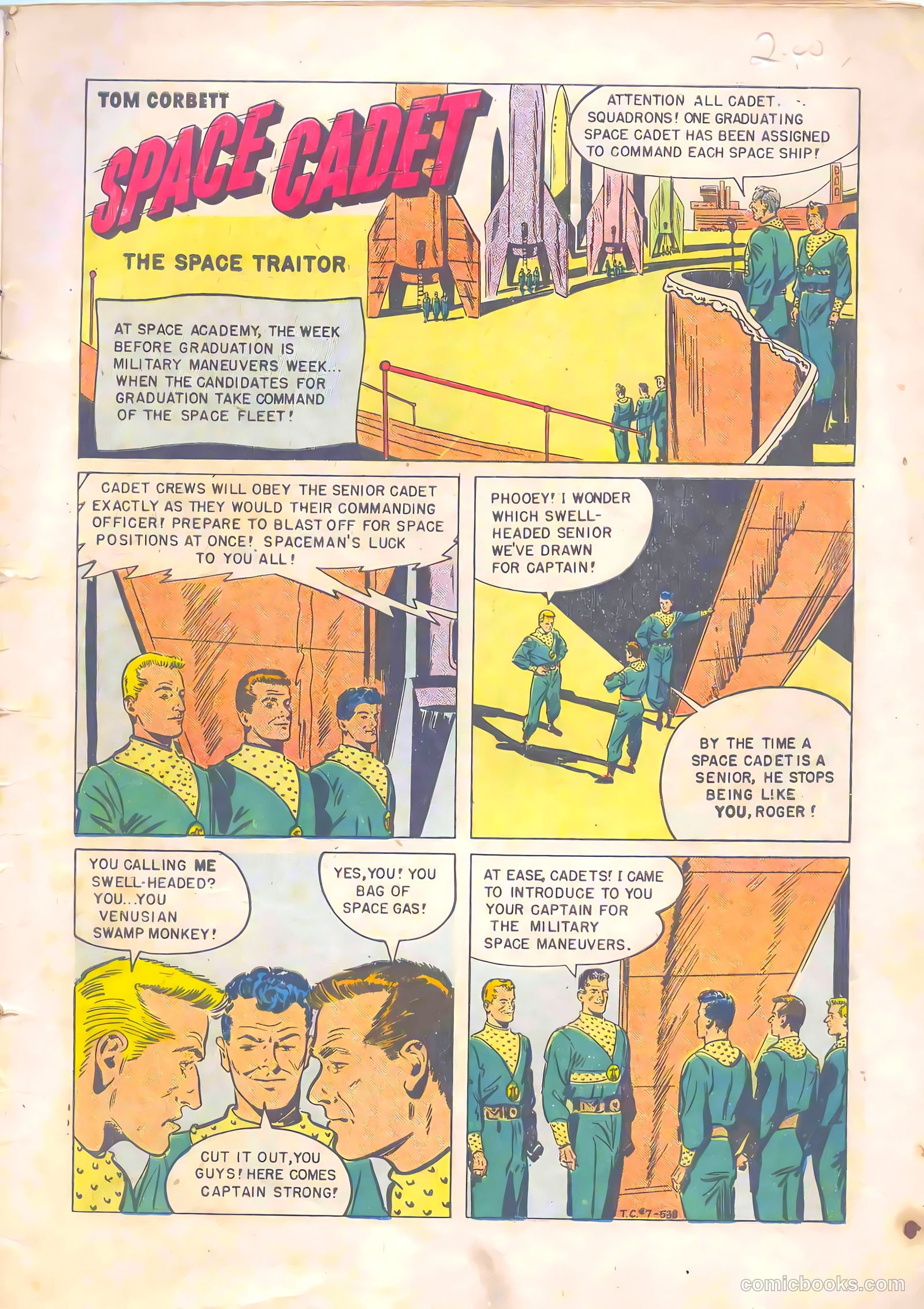 Tom Corbett Space Cadet #7 (1953) — page 3 of 36