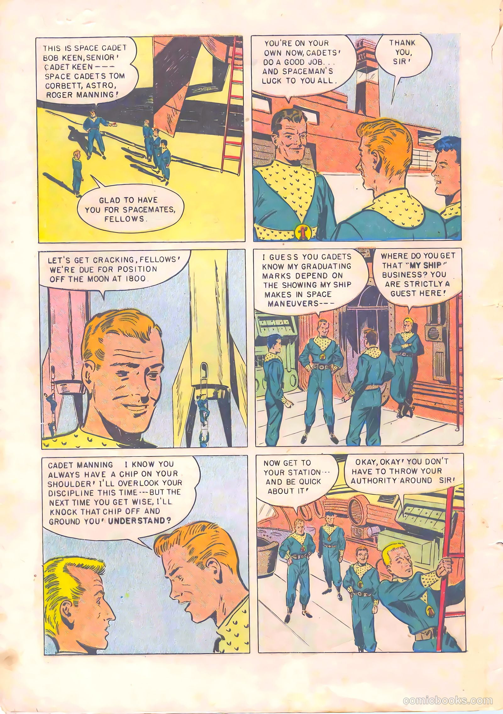 Tom Corbett Space Cadet #7 (1953) — page 4 of 36