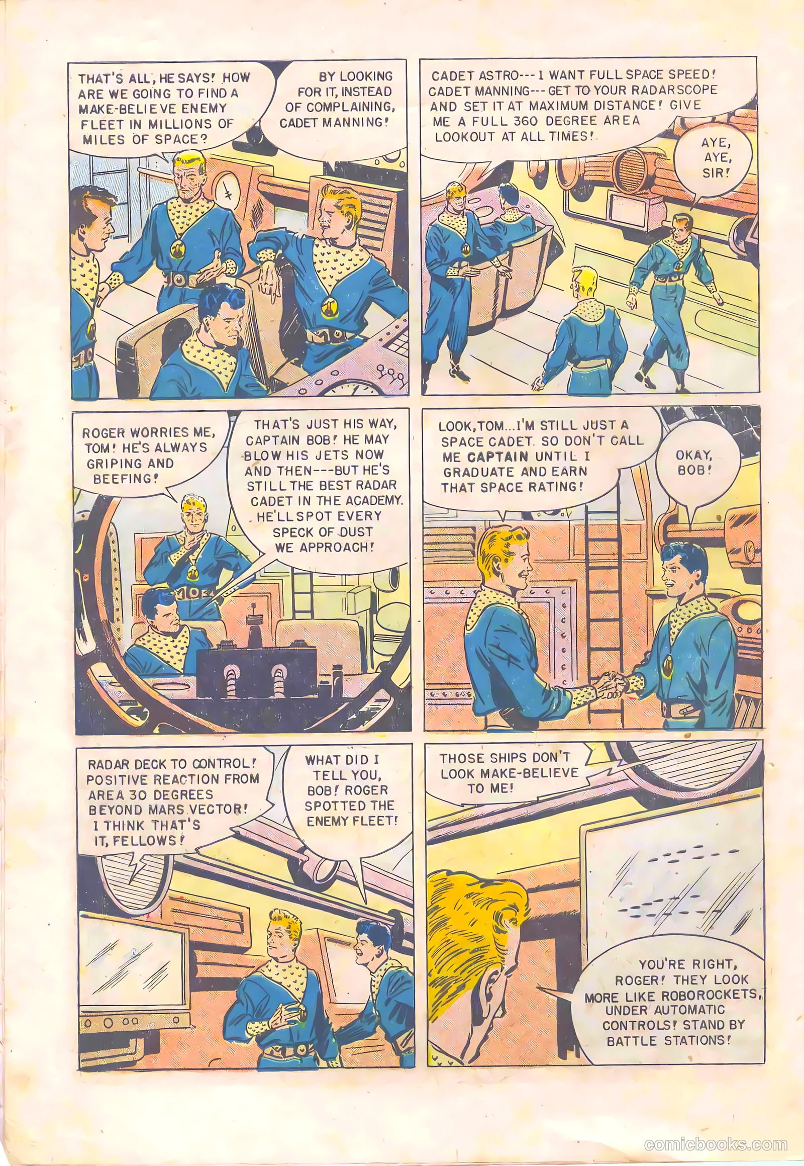 Tom Corbett Space Cadet #7 (1953) — page 6 of 36