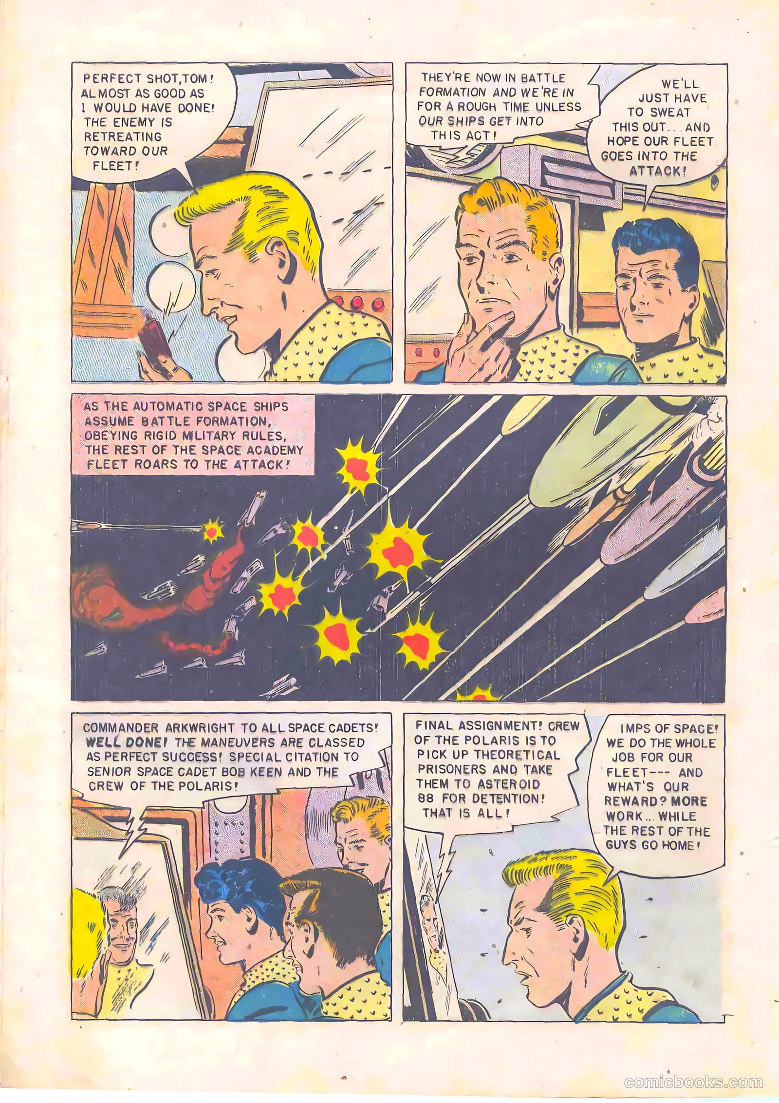 Tom Corbett Space Cadet #7 (1953) — page 8 of 36