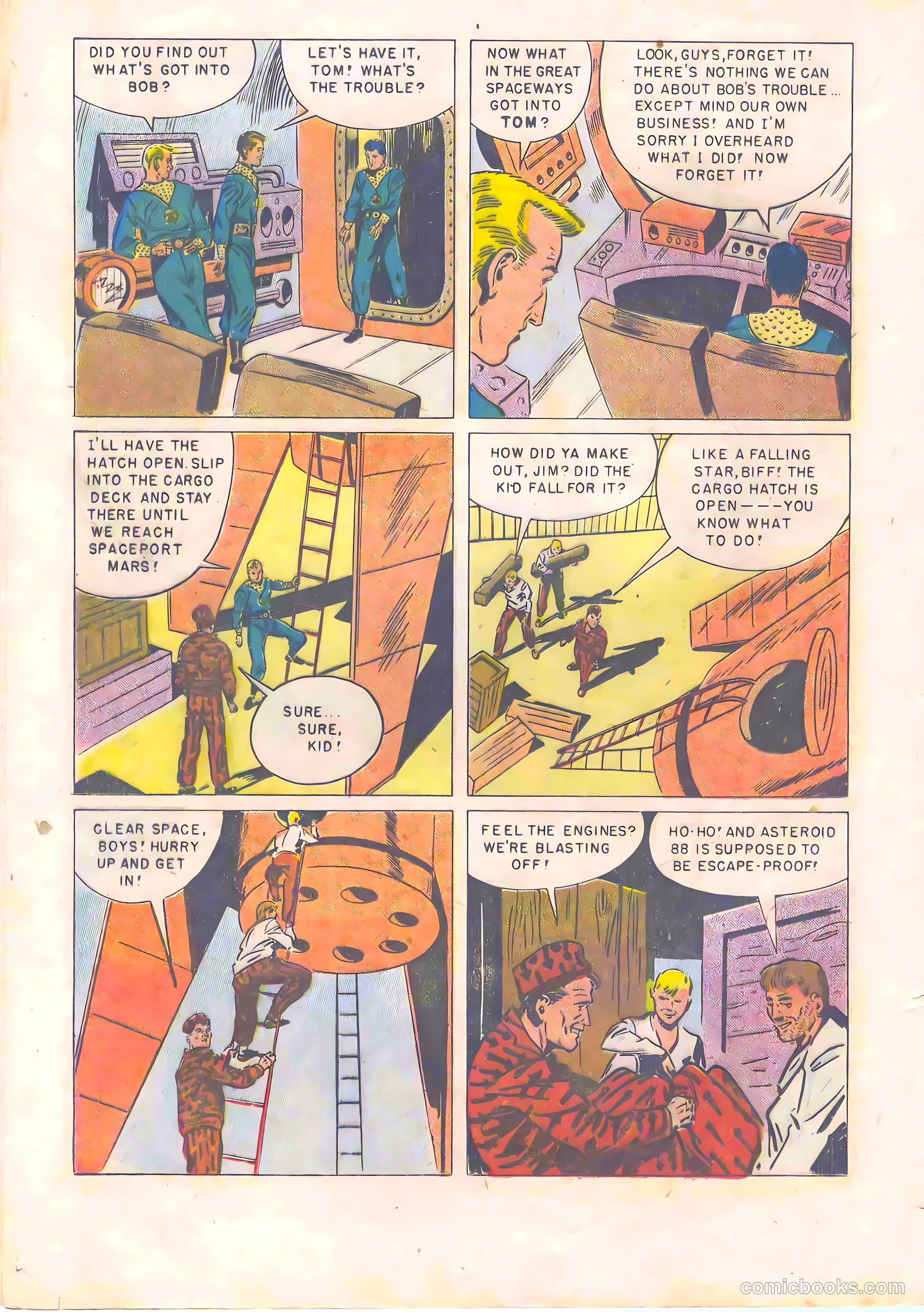 Tom Corbett Space Cadet #7 (1953) — page 12 of 36