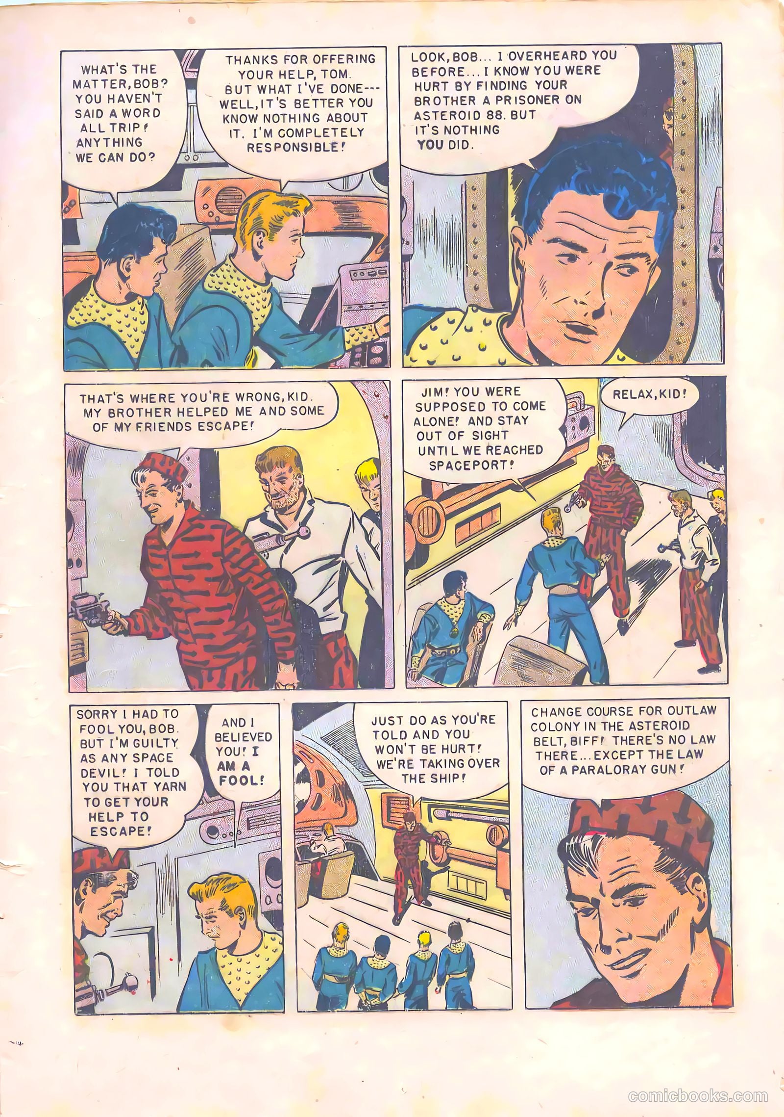 Tom Corbett Space Cadet #7 (1953) — page 13 of 36