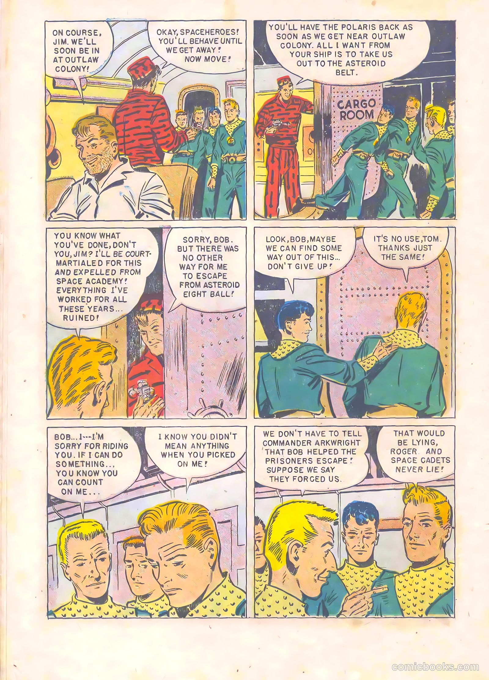 Tom Corbett Space Cadet #7 (1953) — page 14 of 36