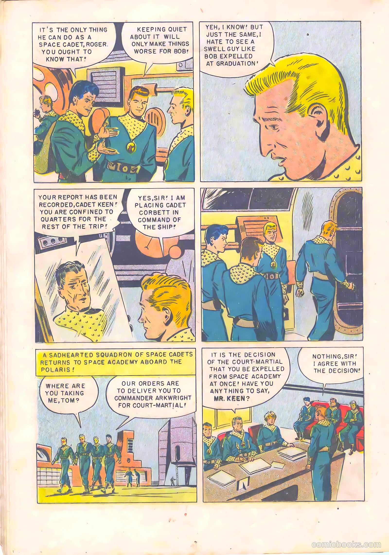 Tom Corbett Space Cadet #7 (1953) — page 16 of 36