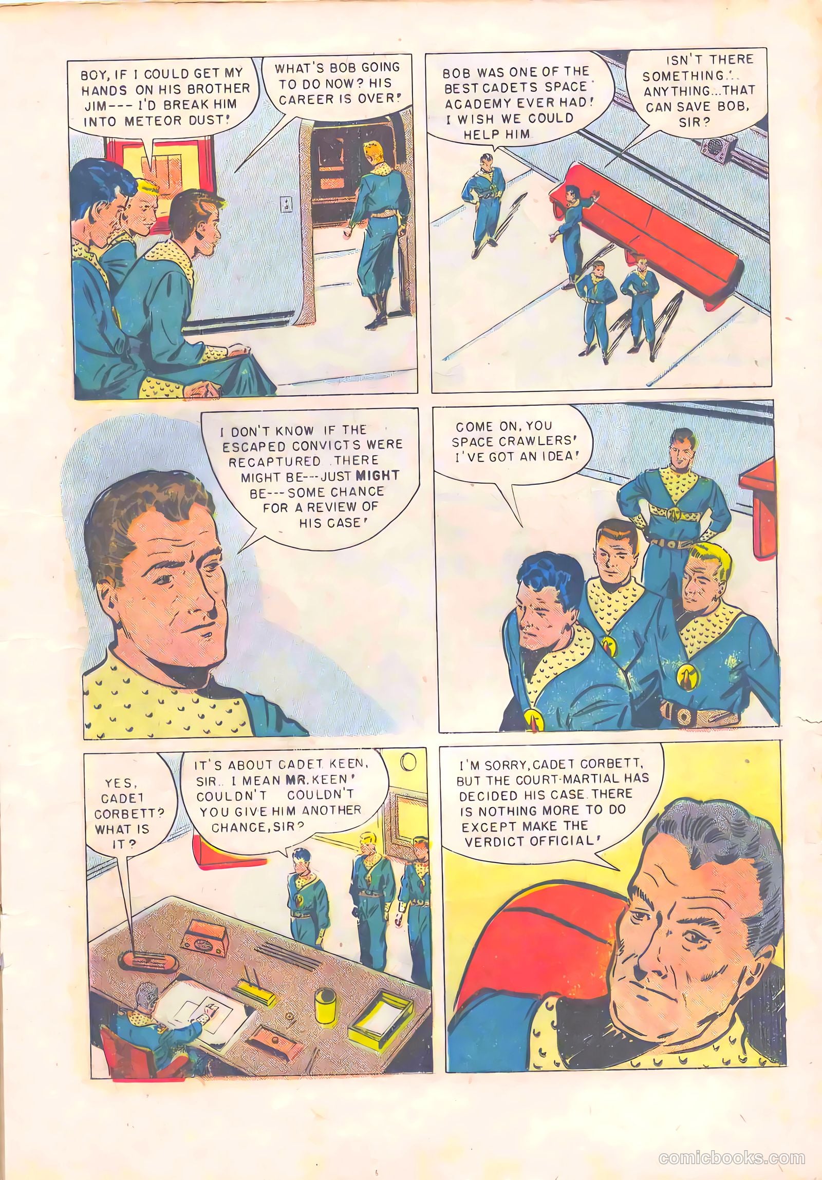 Tom Corbett Space Cadet #7 (1953) — page 17 of 36