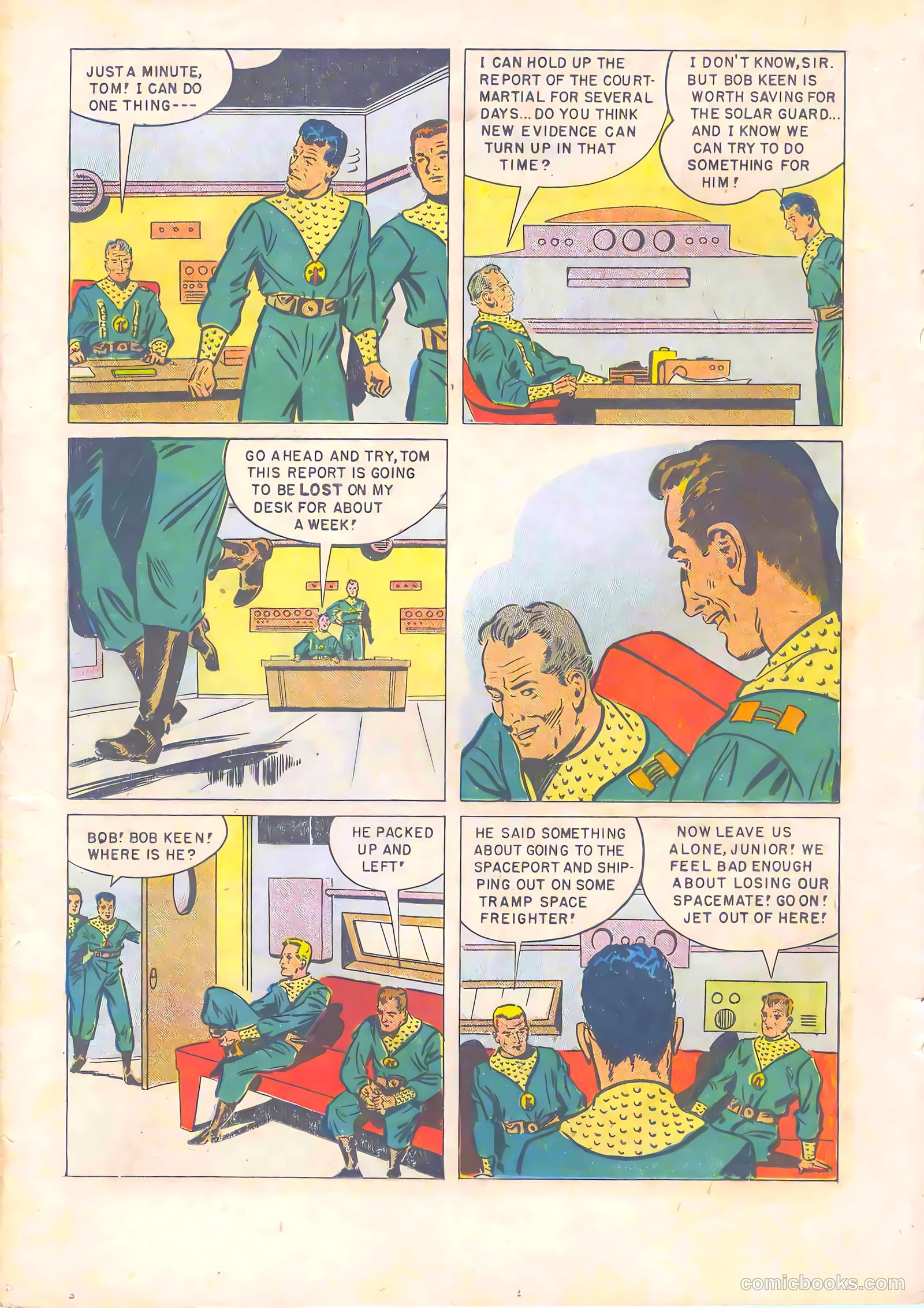 Tom Corbett Space Cadet #7 (1953) — page 18 of 36