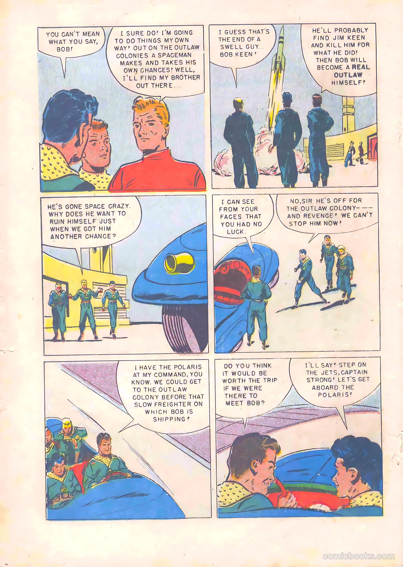 Tom Corbett Space Cadet #7 (1953) — page 20 of 36