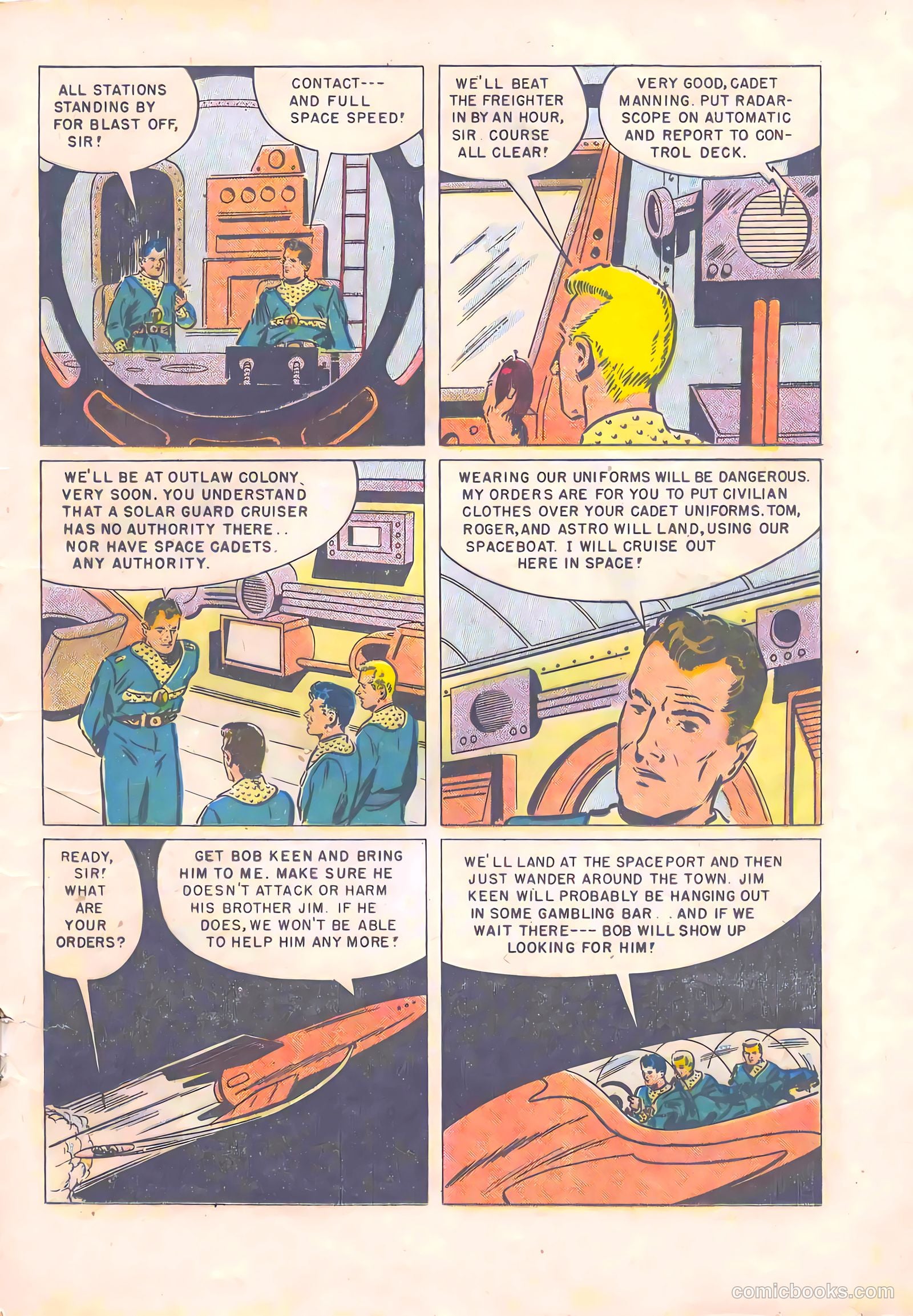 Tom Corbett Space Cadet #7 (1953) — page 21 of 36