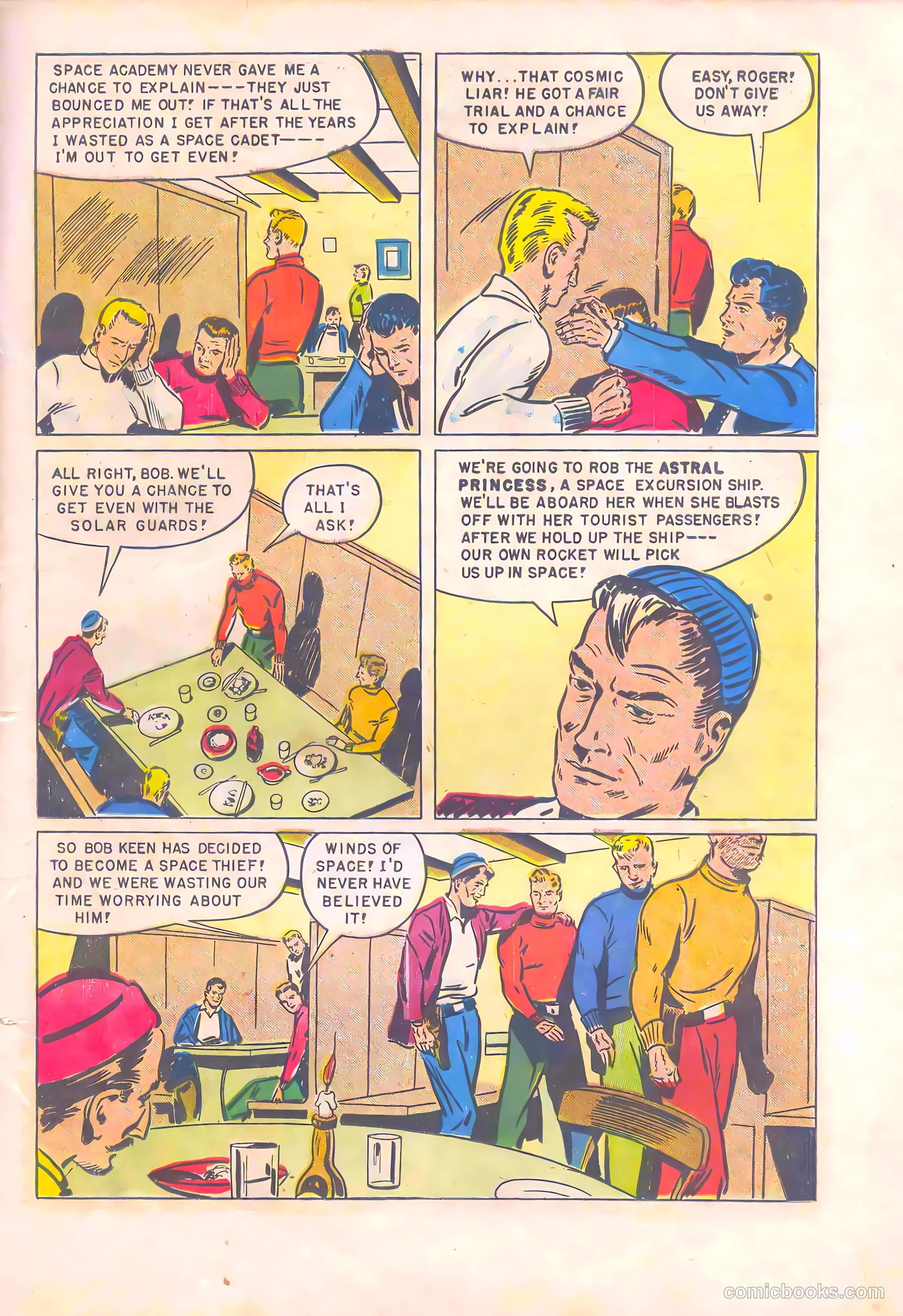 Tom Corbett Space Cadet #7 (1953) — page 23 of 36