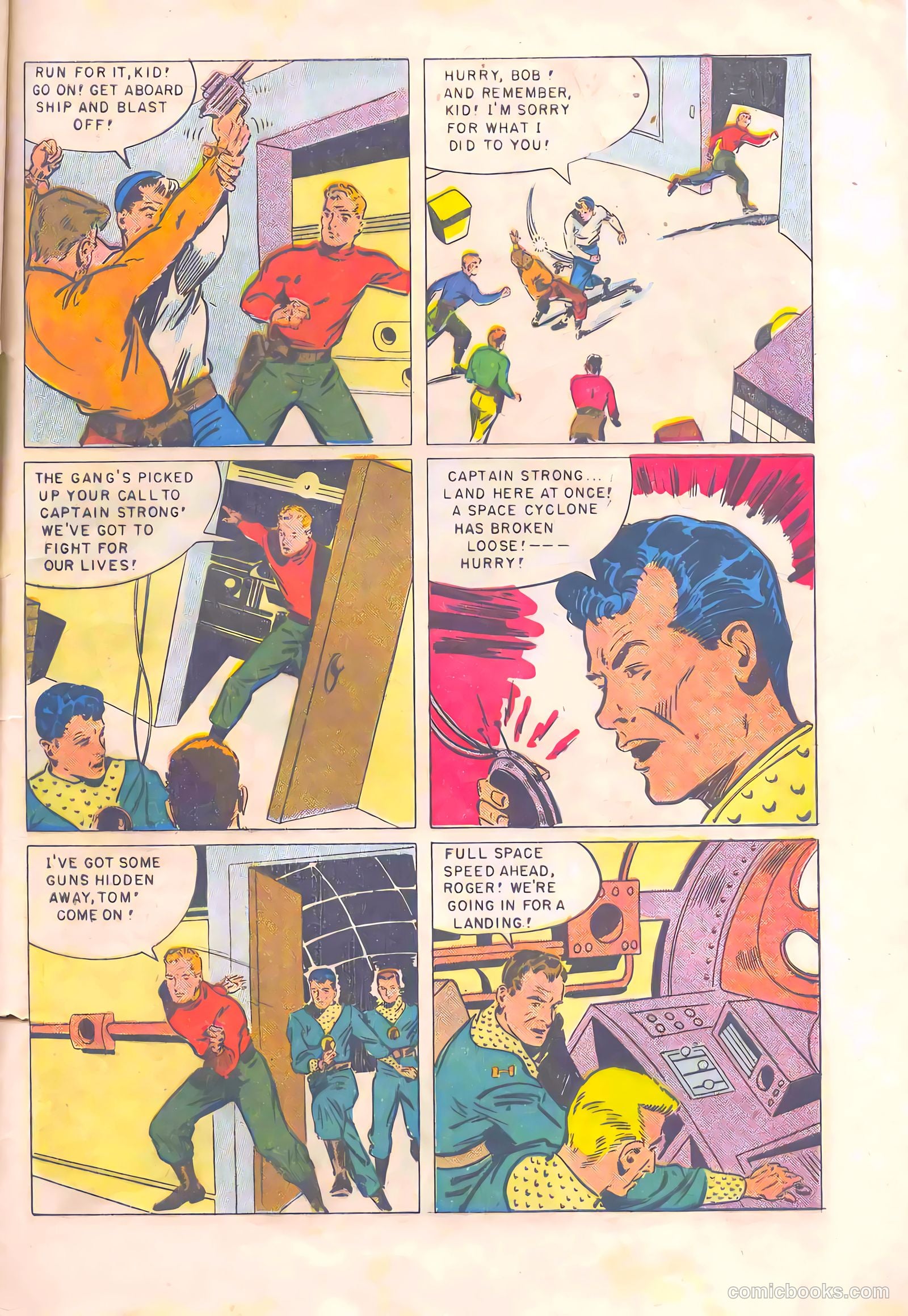 Tom Corbett Space Cadet #7 (1953) — page 33 of 36