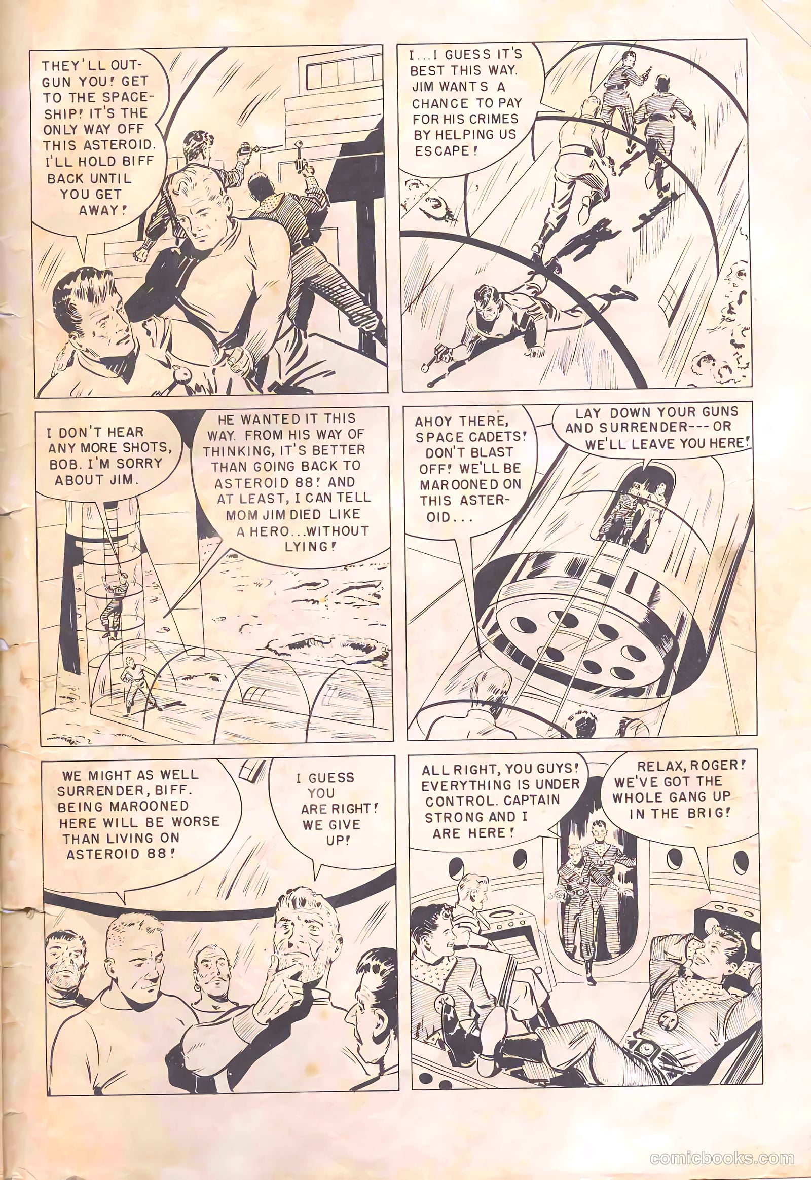 Tom Corbett Space Cadet #7 (1953) — page 35 of 36