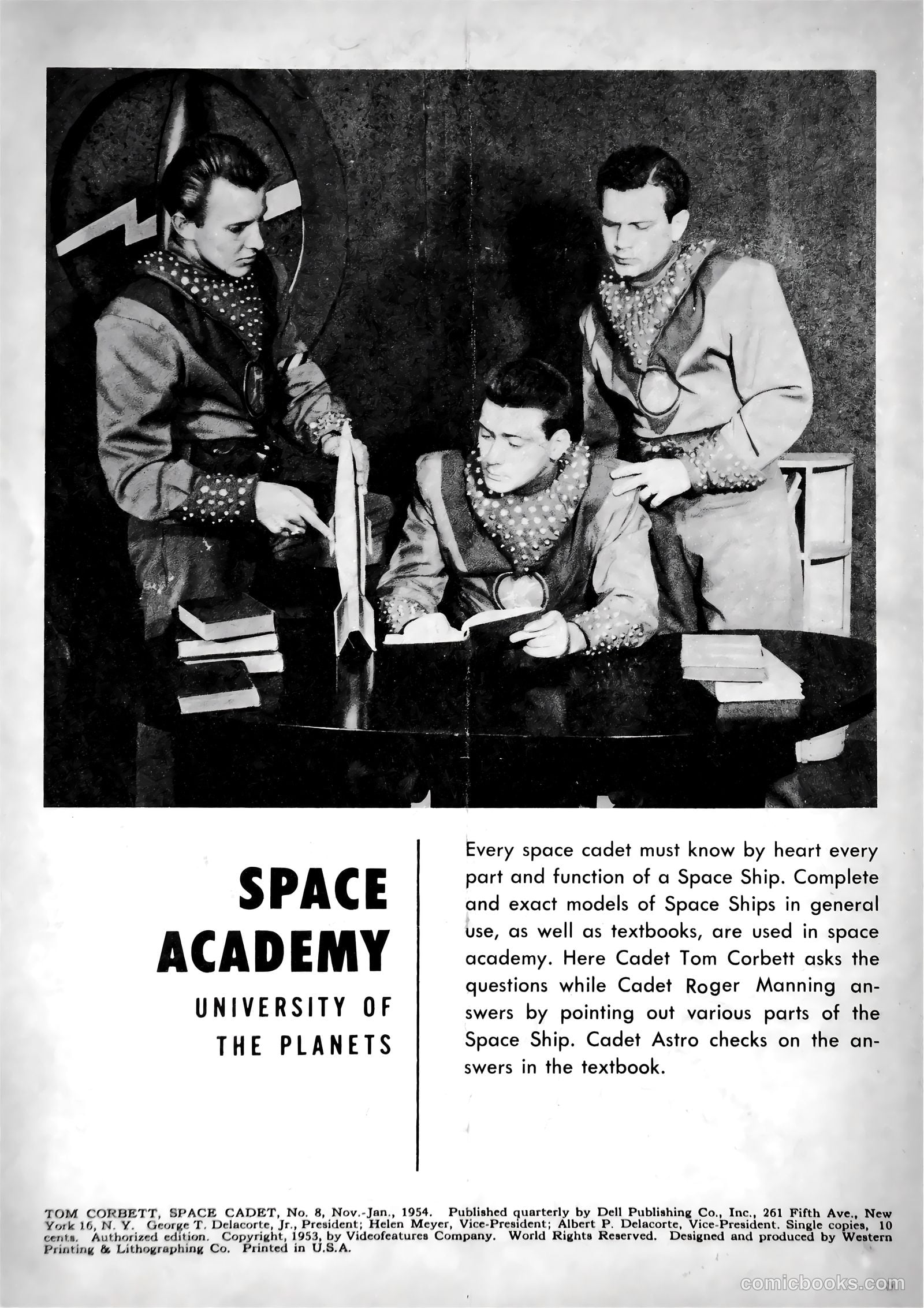 Tom Corbett Space Cadet #8 (1954) — page 2 of 36