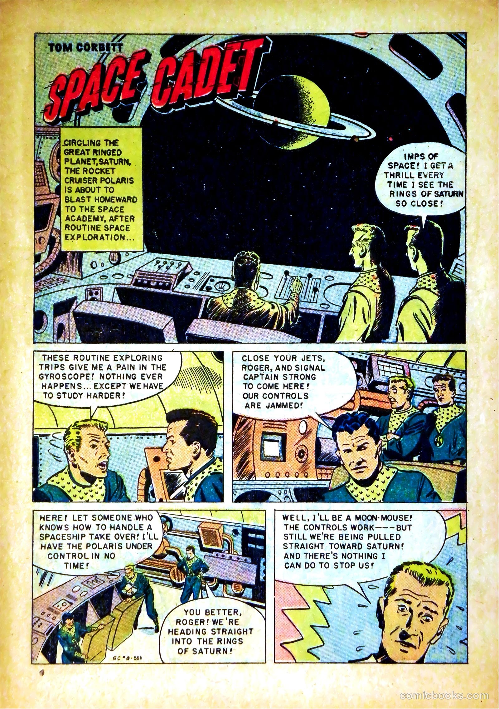 Tom Corbett Space Cadet #8 (1954) — page 3 of 36