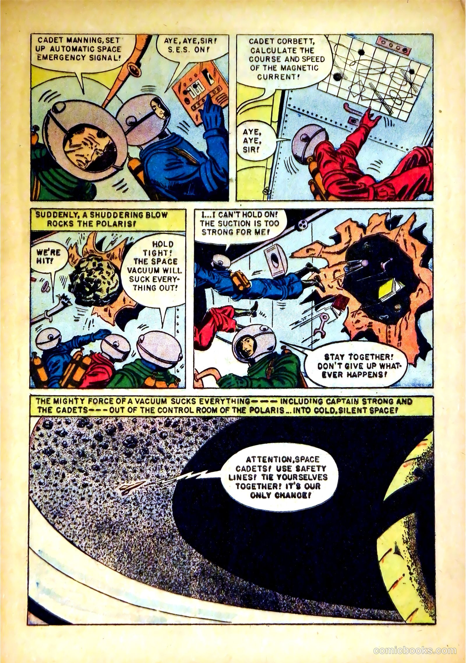 Tom Corbett Space Cadet #8 (1954) — page 5 of 36