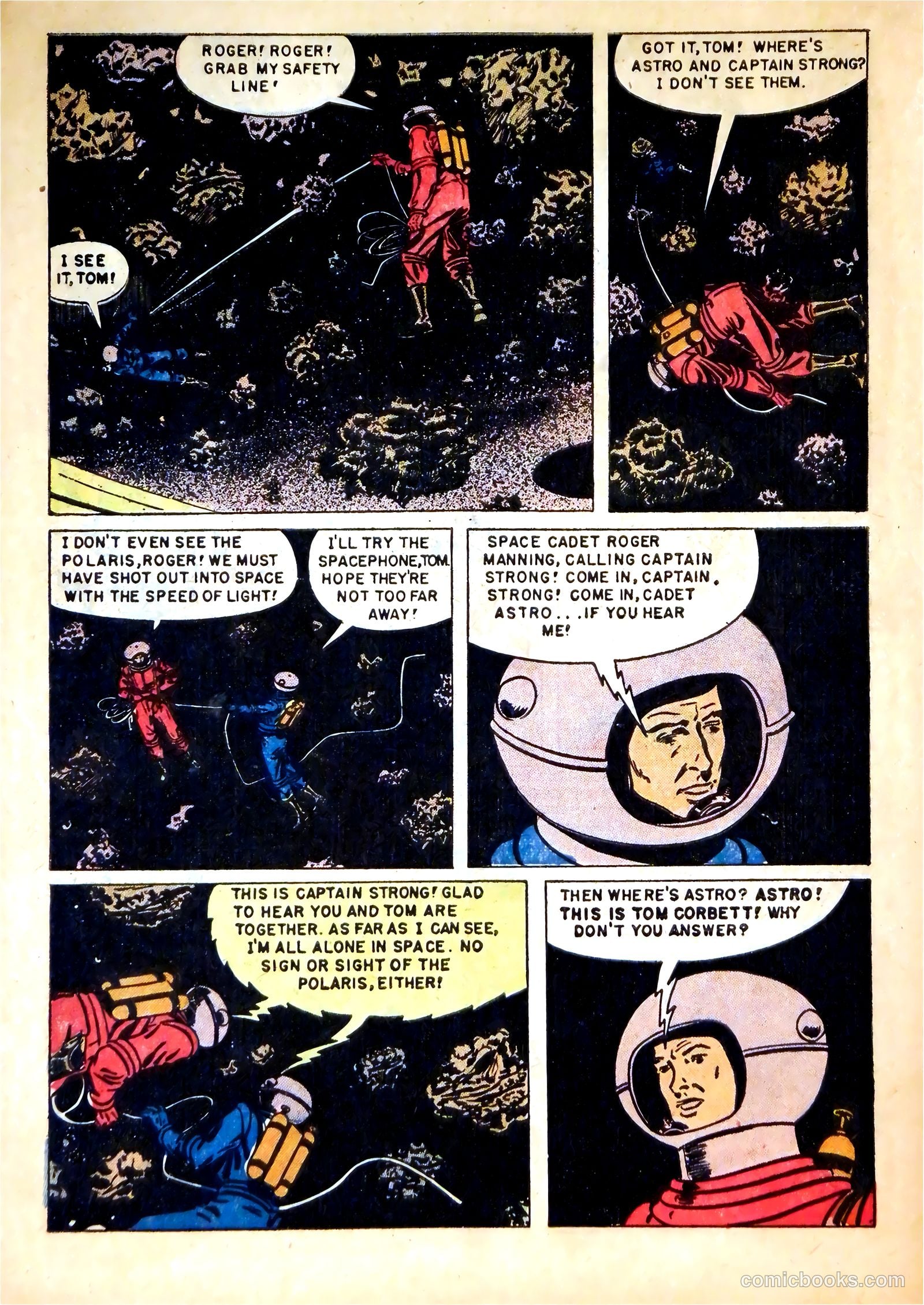 Tom Corbett Space Cadet #8 (1954) — page 6 of 36