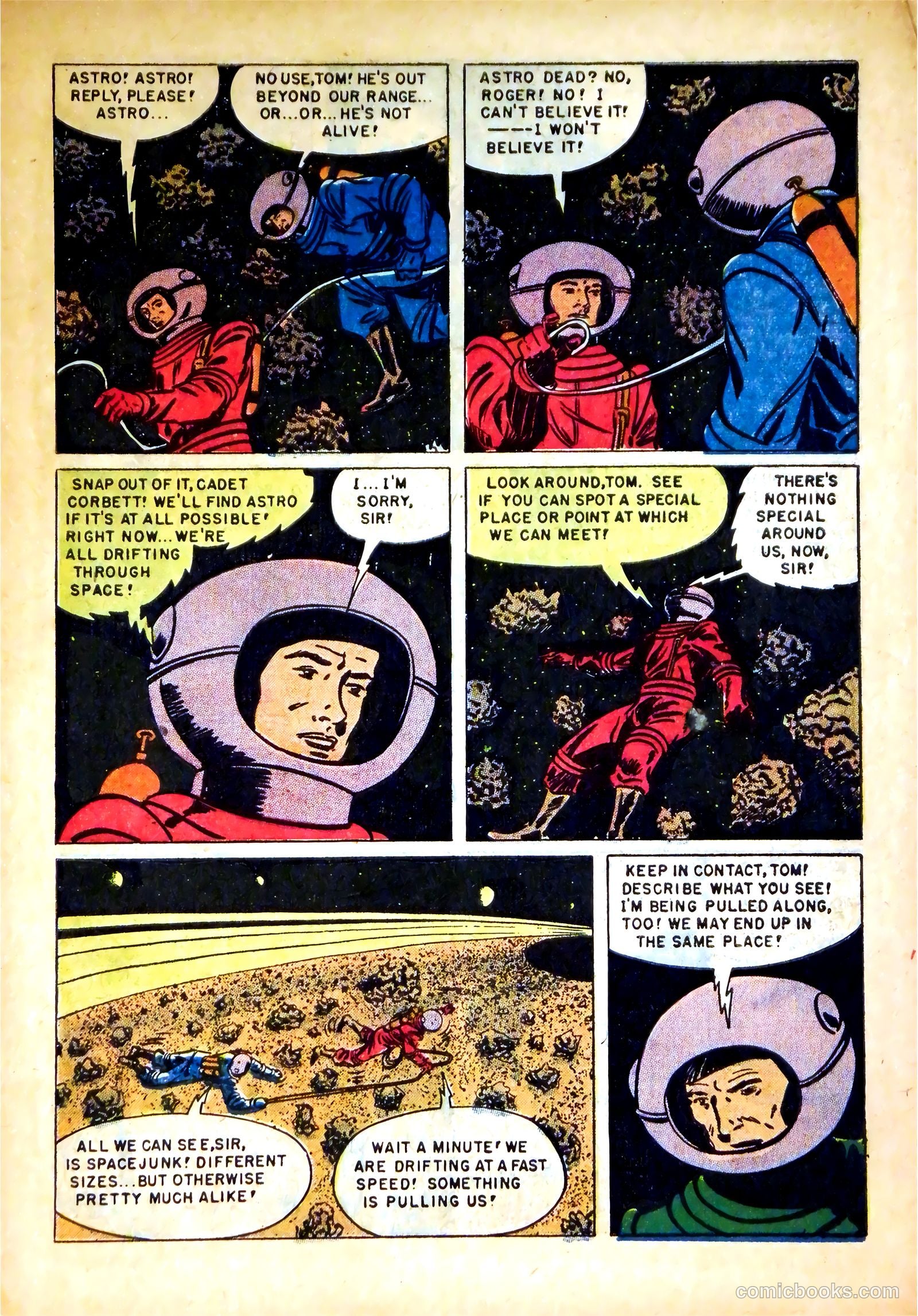 Tom Corbett Space Cadet #8 (1954) — page 7 of 36