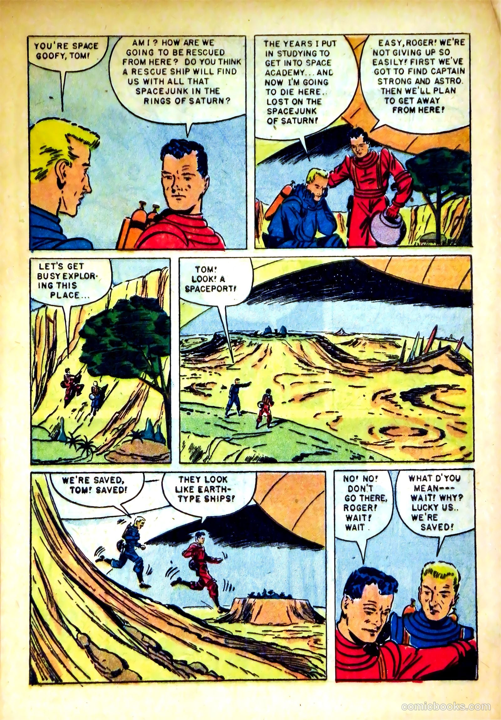 Tom Corbett Space Cadet #8 (1954) — page 9 of 36