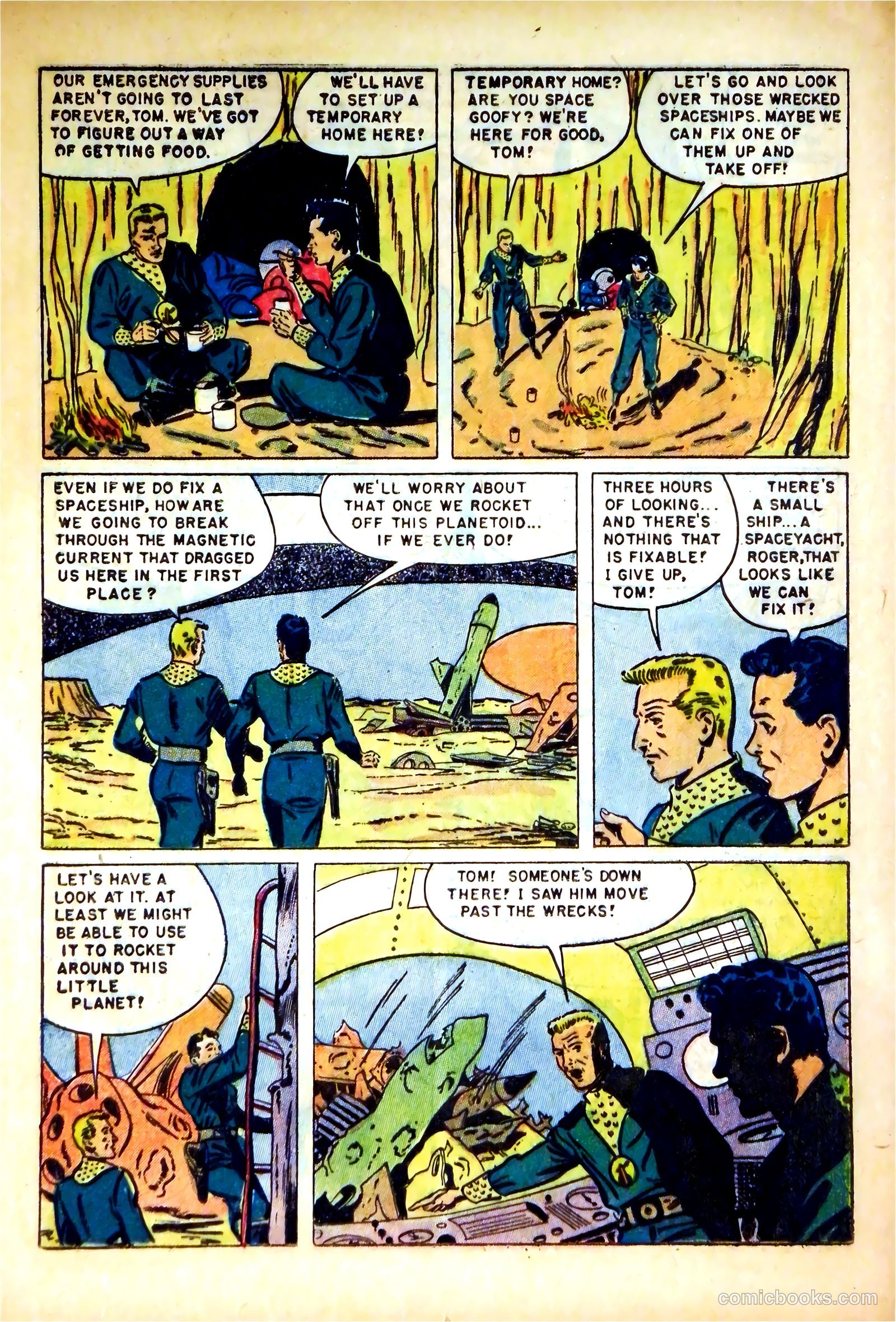 Tom Corbett Space Cadet #8 (1954) — page 13 of 36