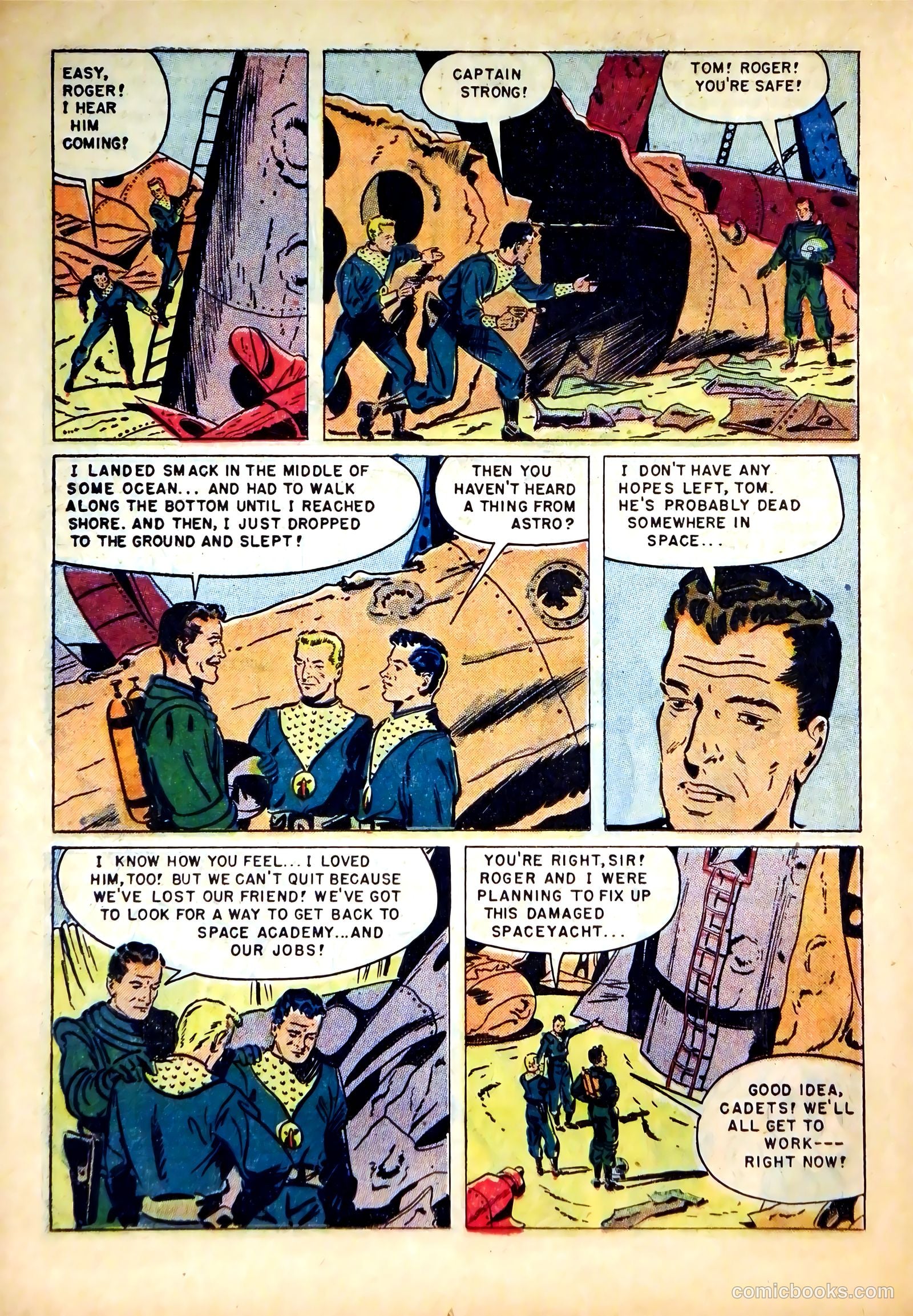 Tom Corbett Space Cadet #8 (1954) — page 14 of 36