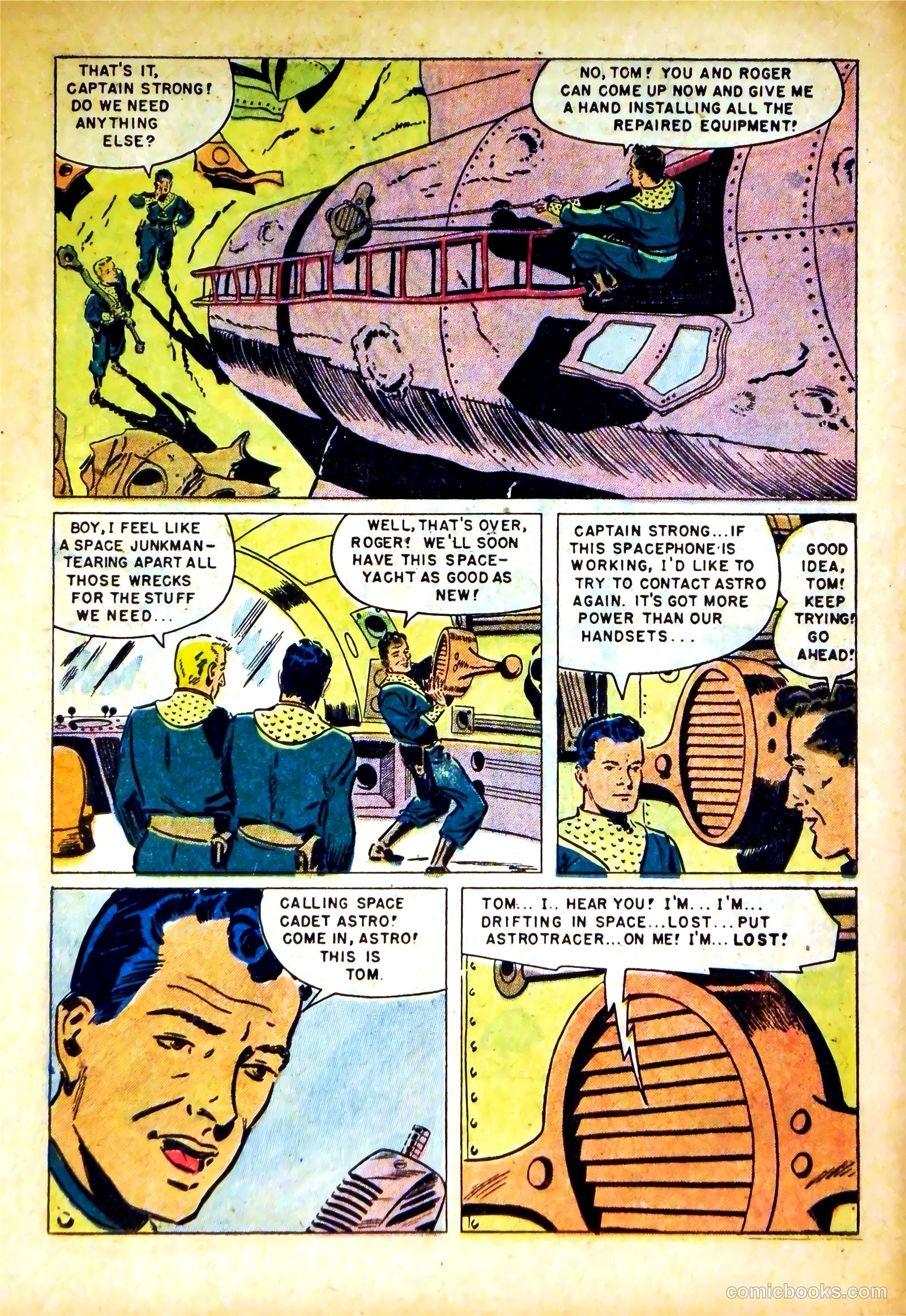 Tom Corbett Space Cadet #8 (1954) — page 15 of 36