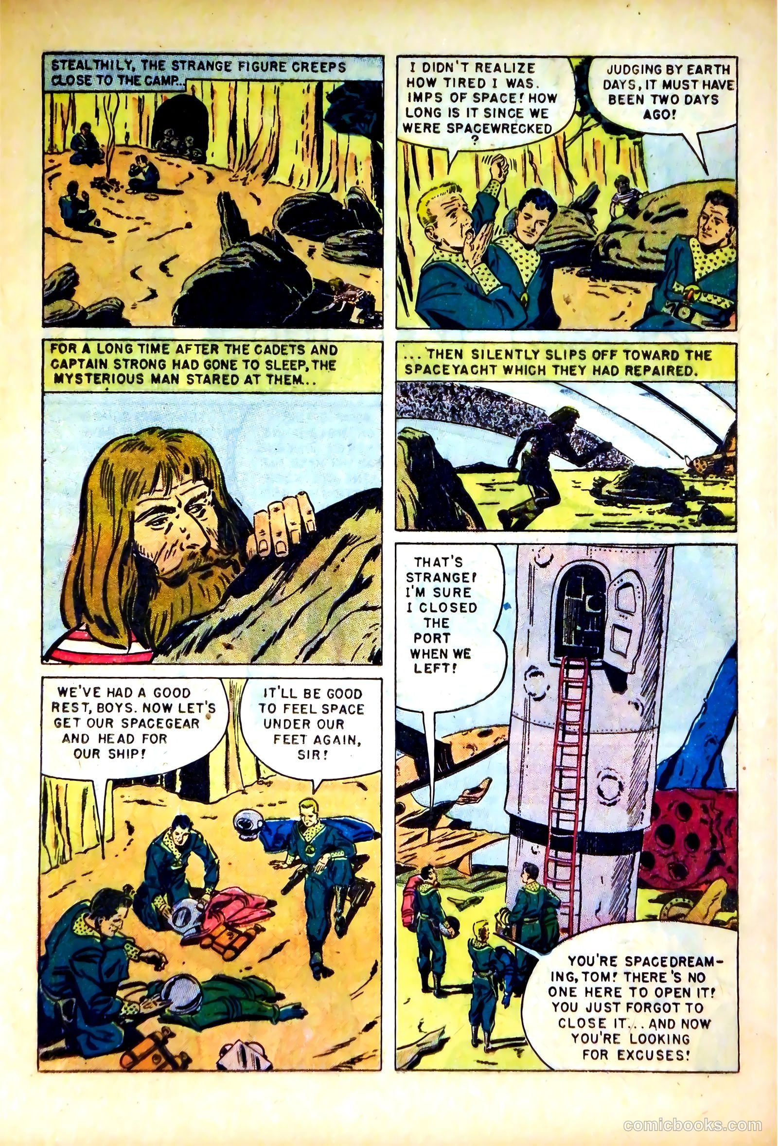 Tom Corbett Space Cadet #8 (1954) — page 17 of 36