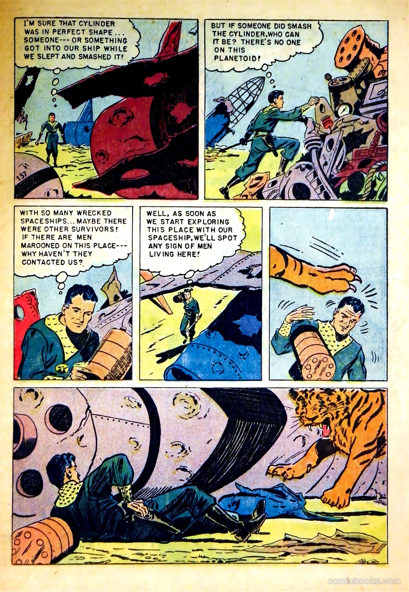 Tom Corbett Space Cadet #8 (1954) — page 19 of 36