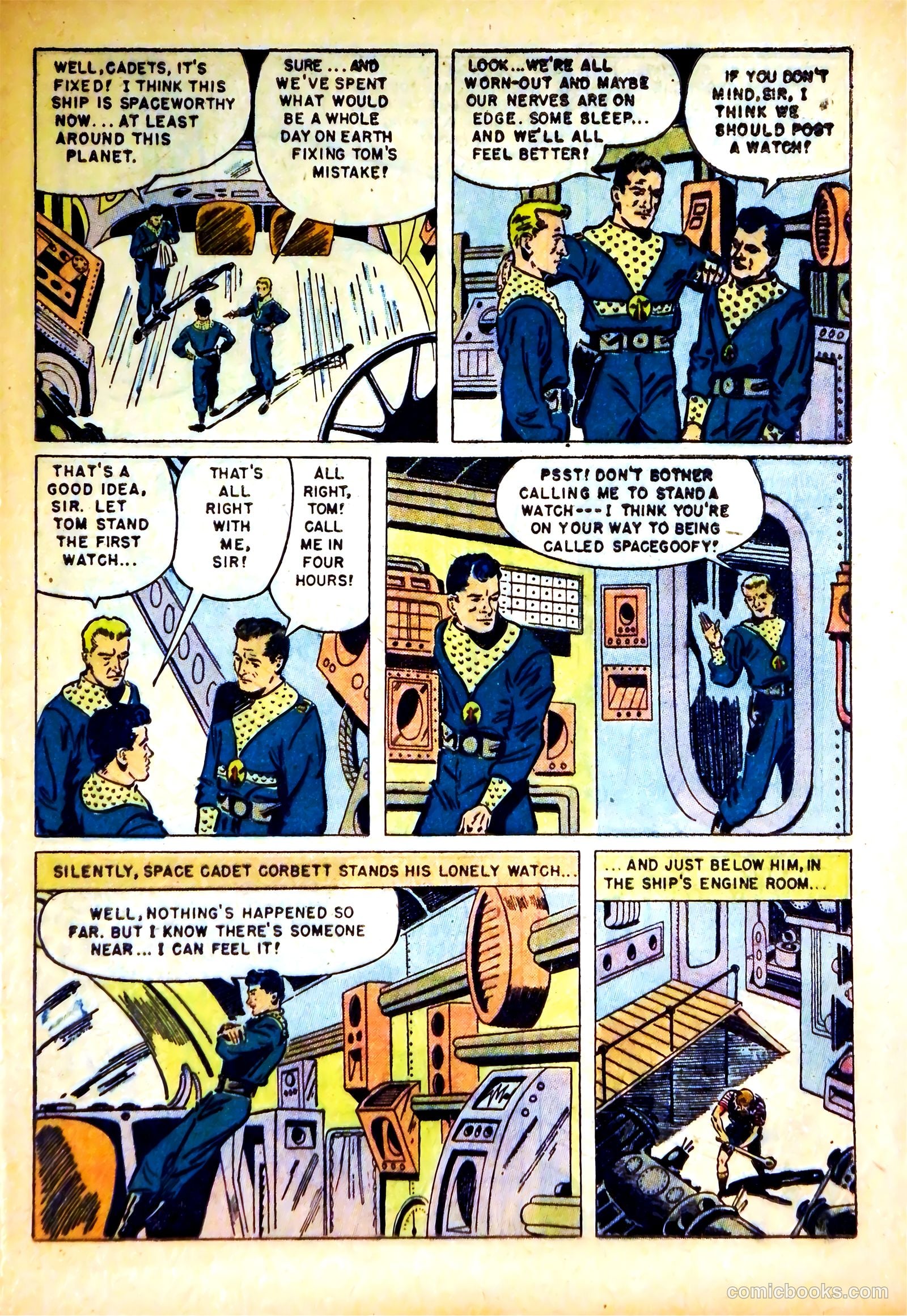 Tom Corbett Space Cadet #8 (1954) — page 21 of 36