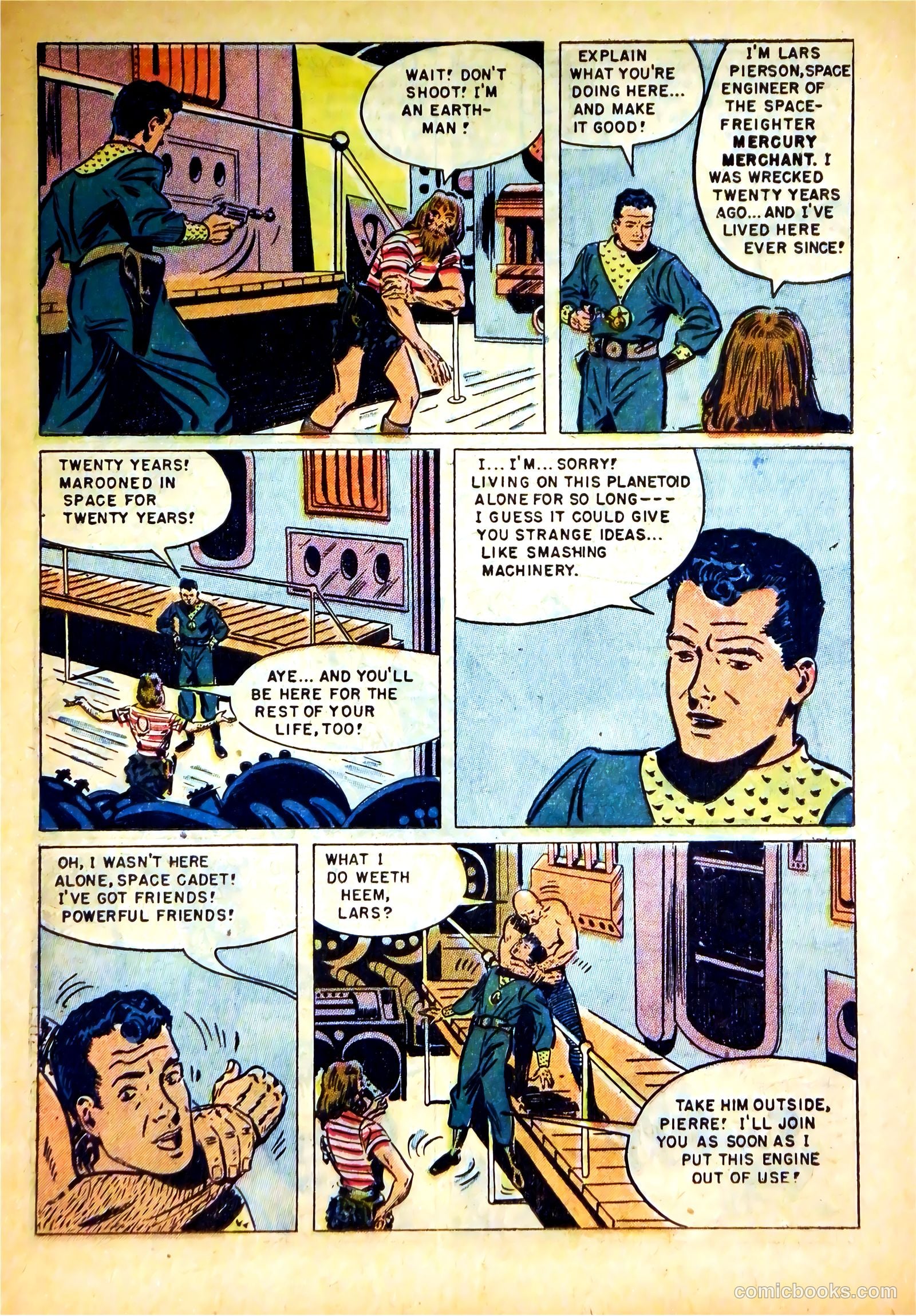 Tom Corbett Space Cadet #8 (1954) — page 23 of 36