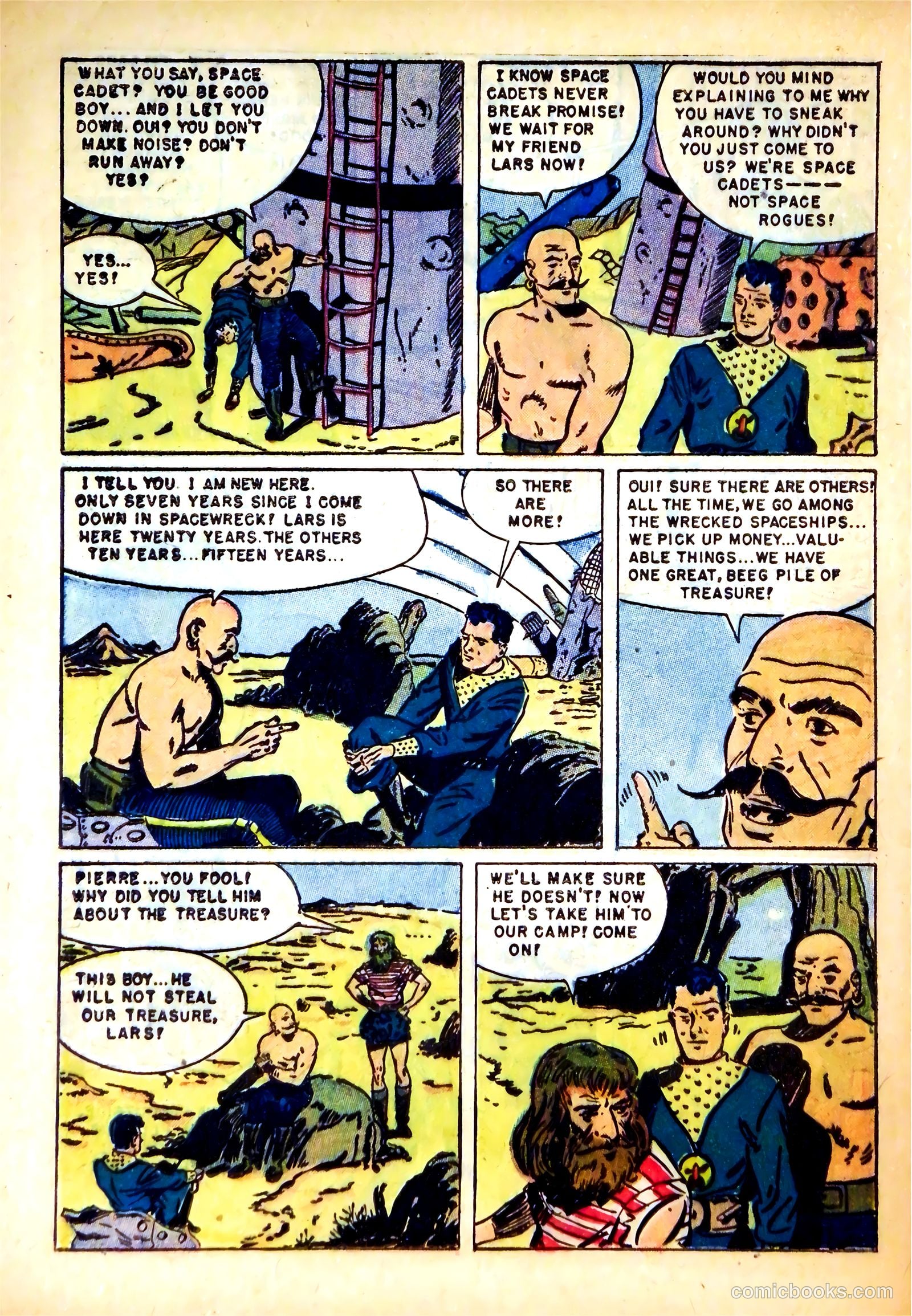 Tom Corbett Space Cadet #8 (1954) — page 24 of 36