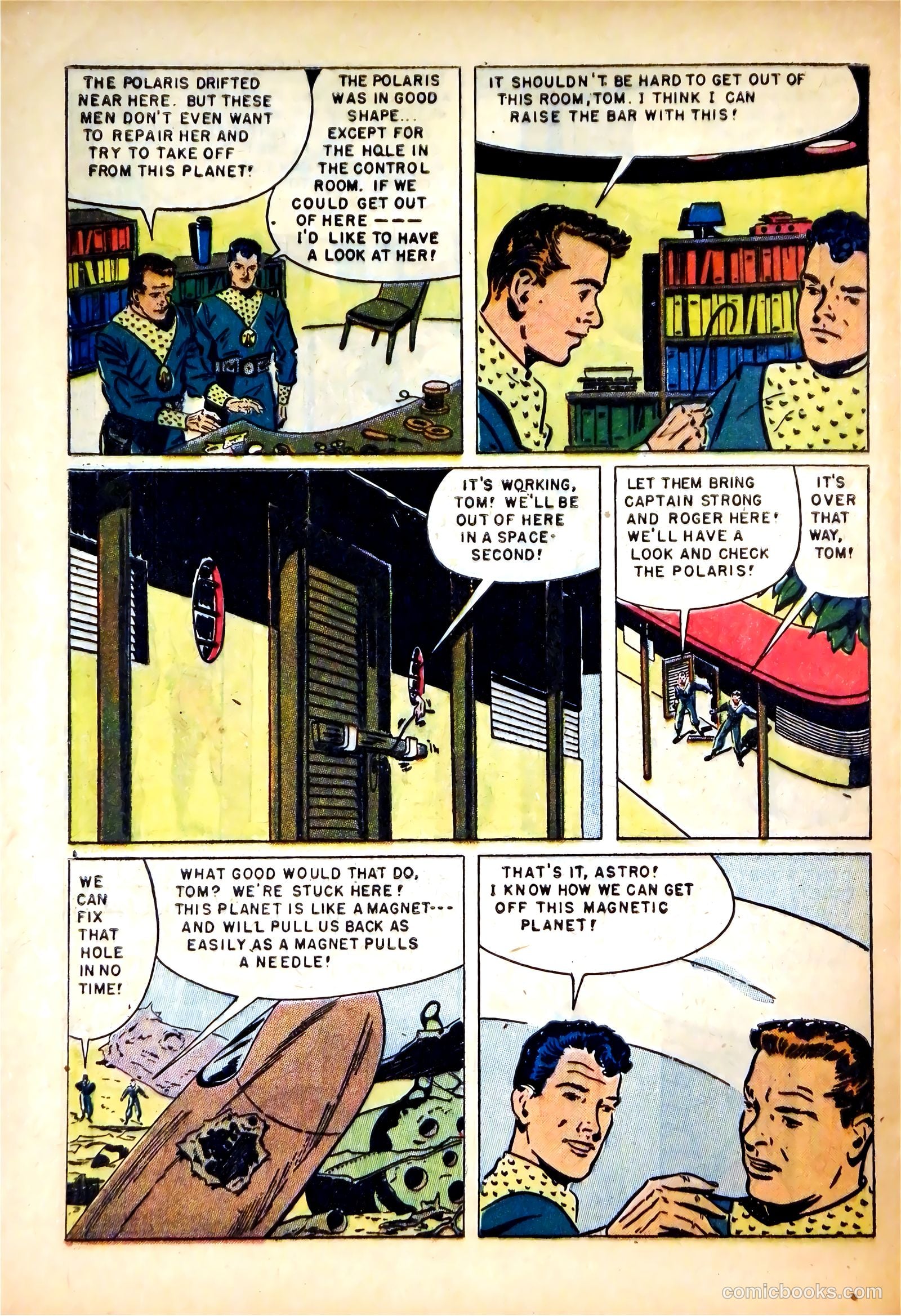 Tom Corbett Space Cadet #8 (1954) — page 28 of 36