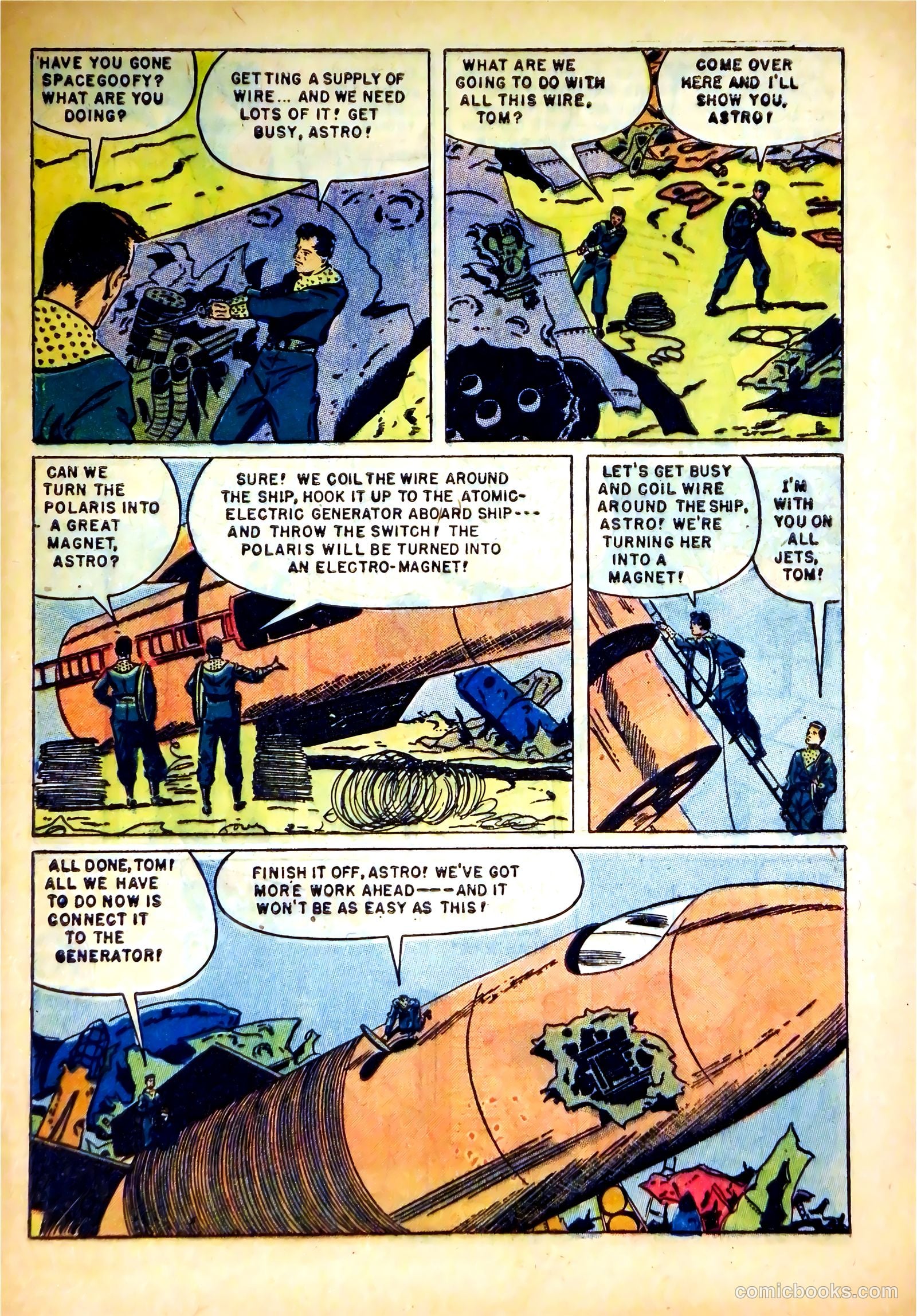 Tom Corbett Space Cadet #8 (1954) — page 29 of 36