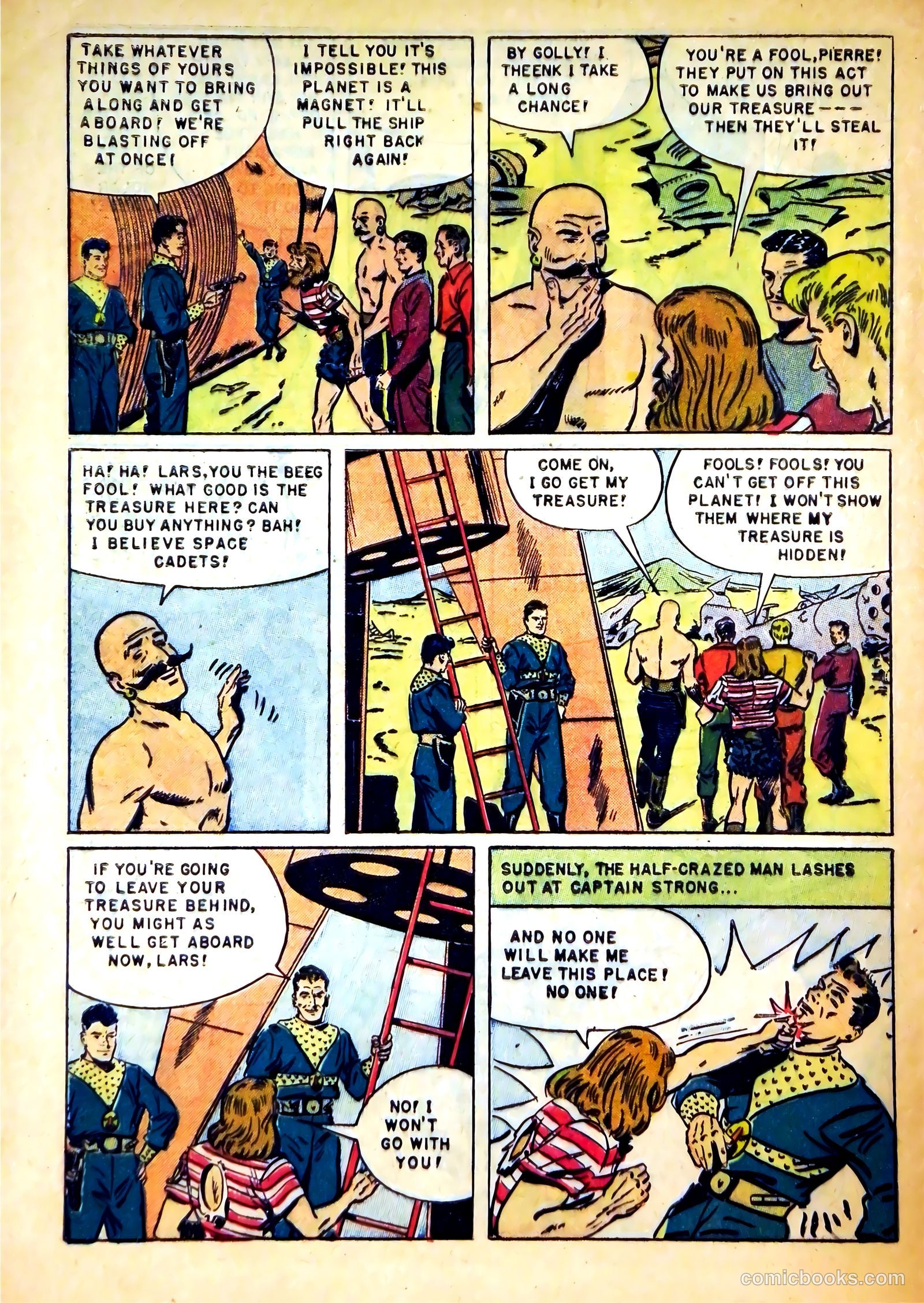 Tom Corbett Space Cadet #8 (1954) — page 32 of 36