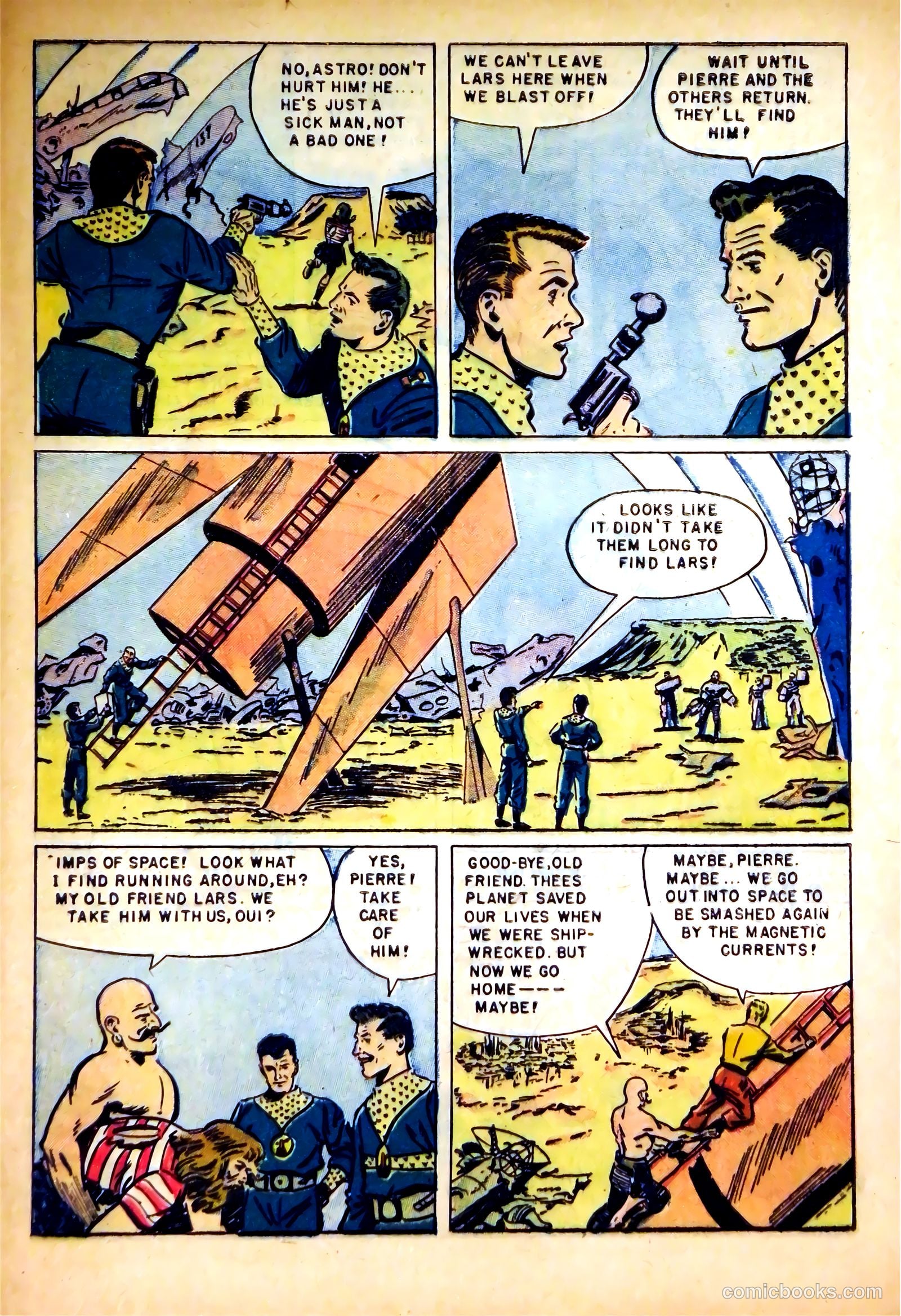 Tom Corbett Space Cadet #8 (1954) — page 33 of 36