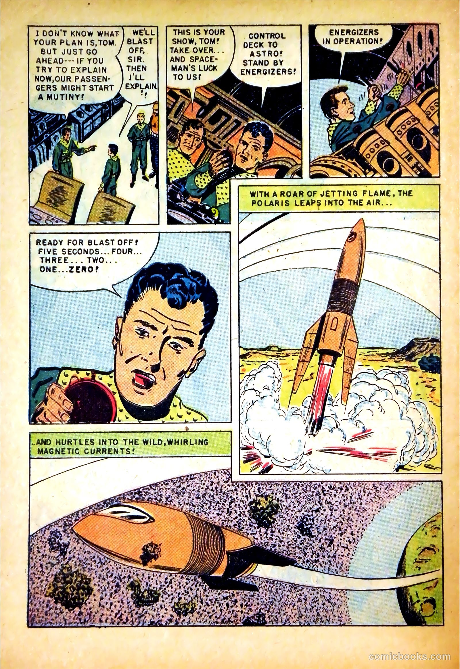 Tom Corbett Space Cadet #8 (1954) — page 34 of 36