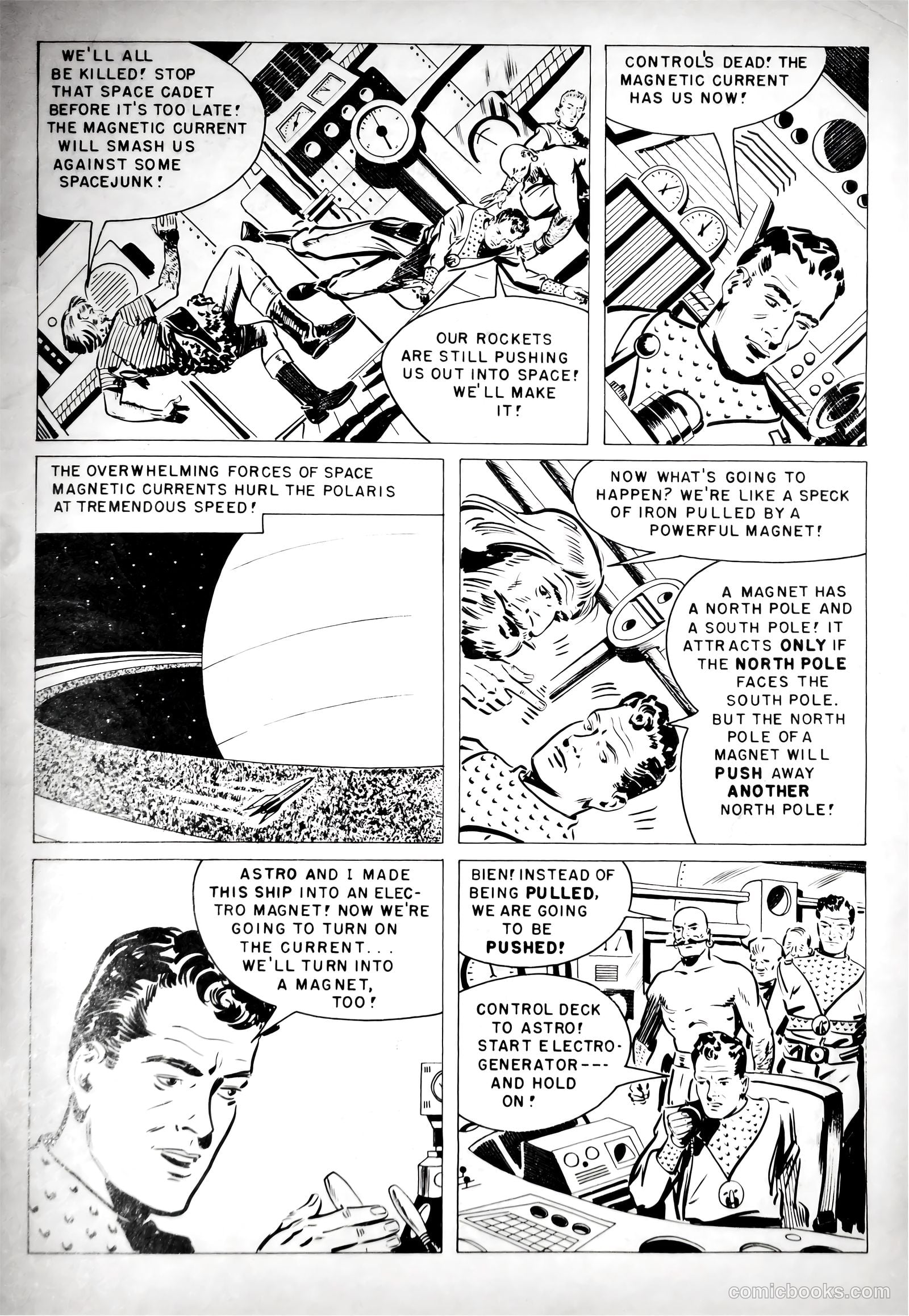 Tom Corbett Space Cadet #8 (1954) — page 35 of 36