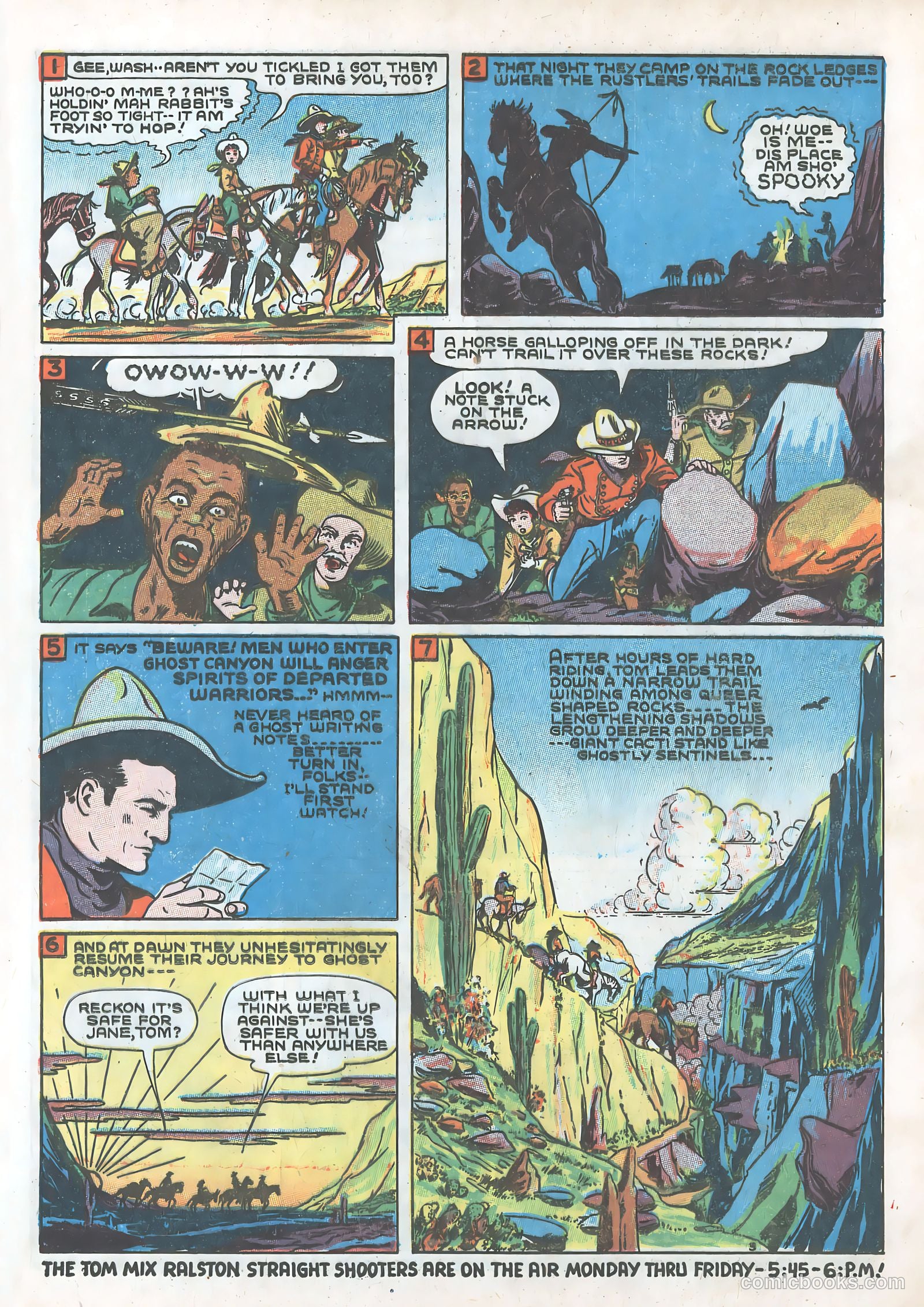Tom Mix Comics #1 (1940) — page 5 of 34