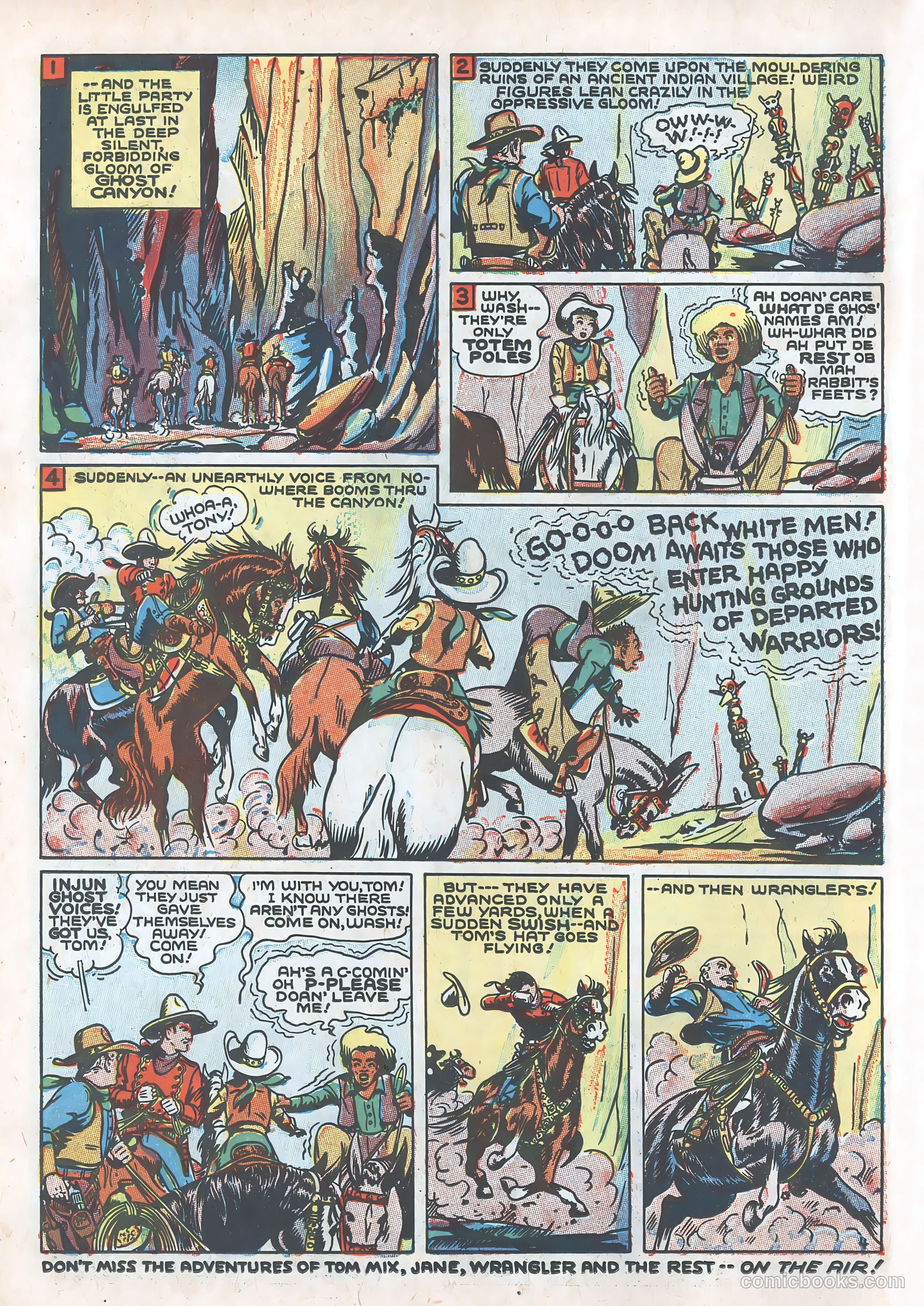 Tom Mix Comics #1 (1940) — page 6 of 34