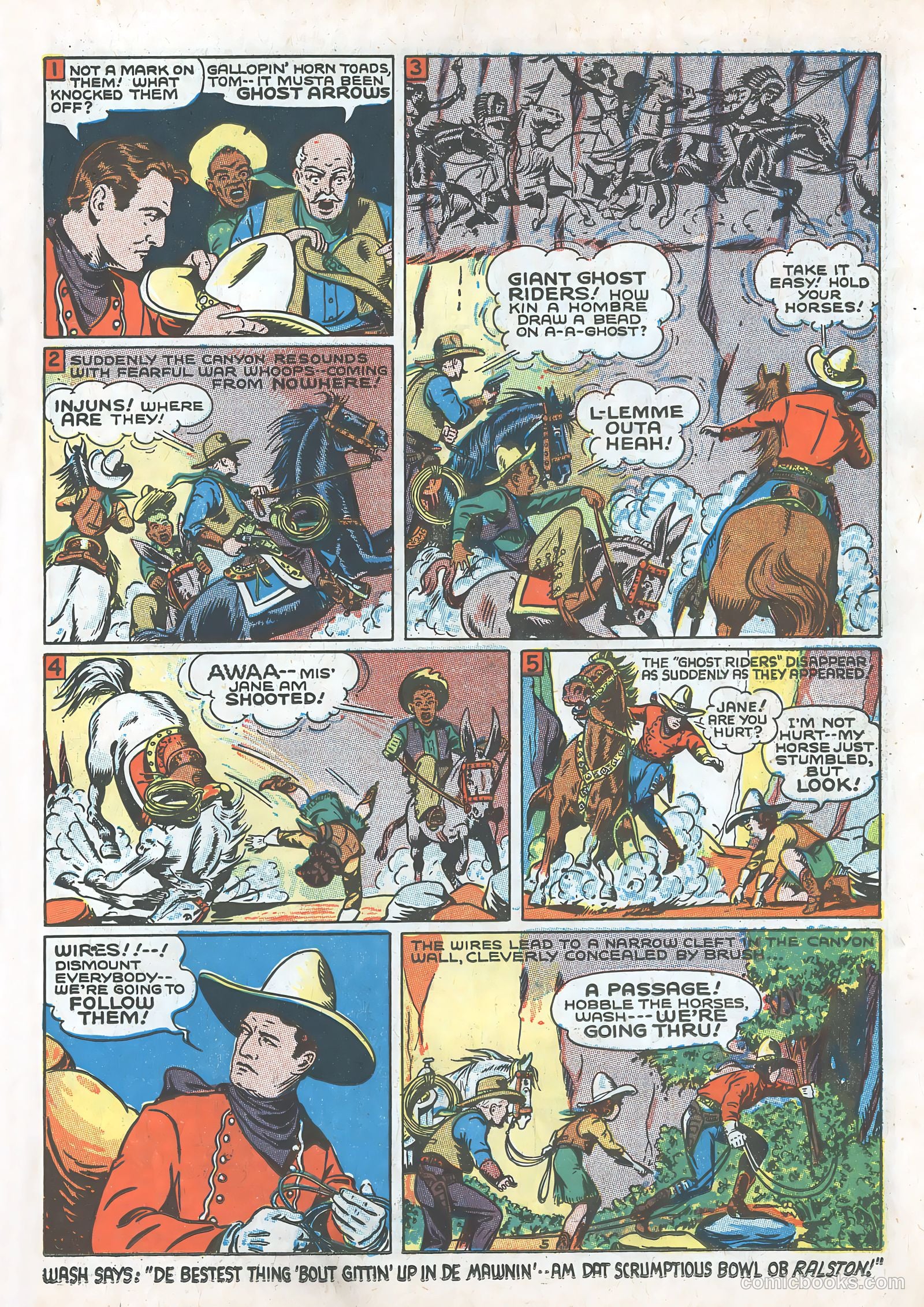 Tom Mix Comics #1 (1940) — page 7 of 34
