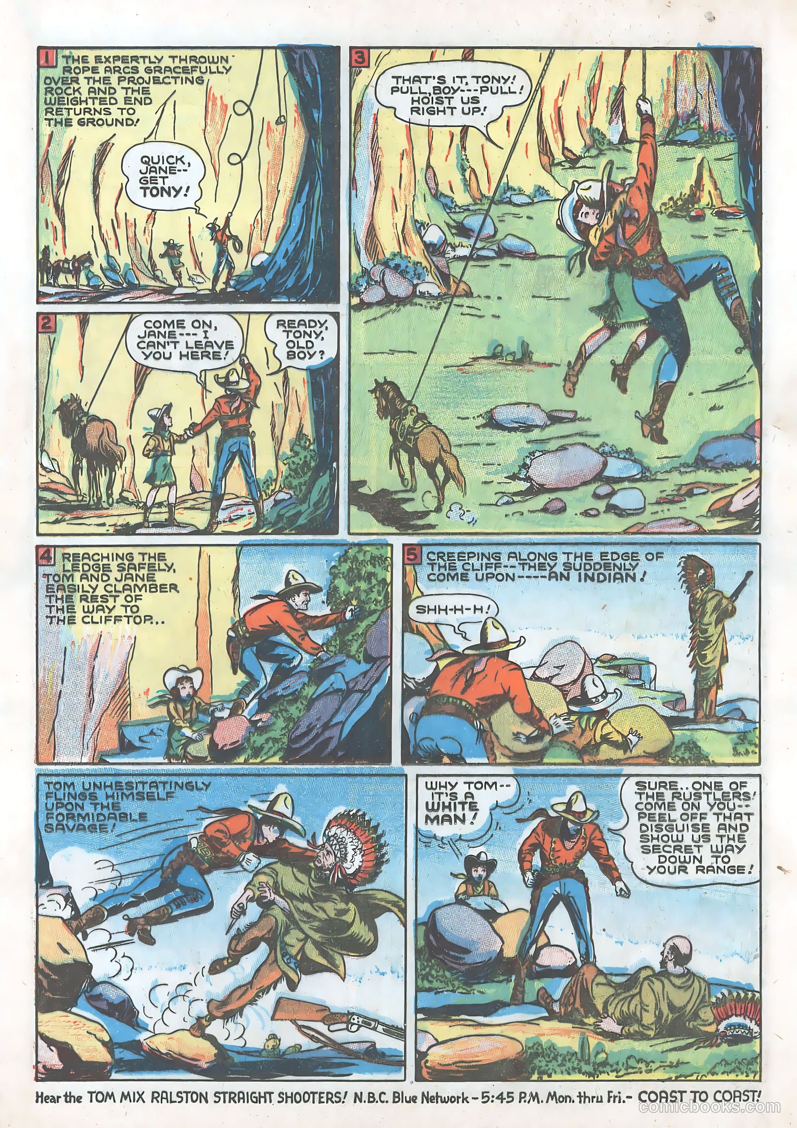 Tom Mix Comics #1 (1940) — page 9 of 34