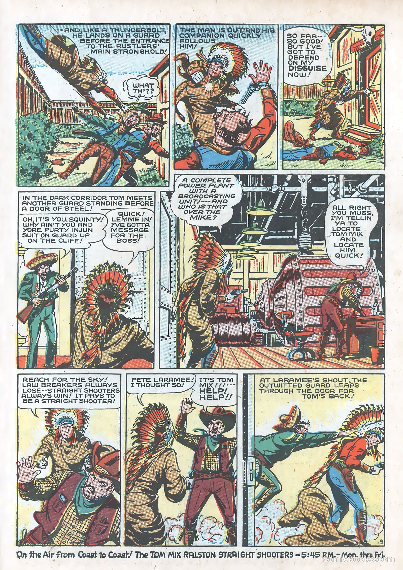 Tom Mix Comics #1 (1940) — page 11 of 34