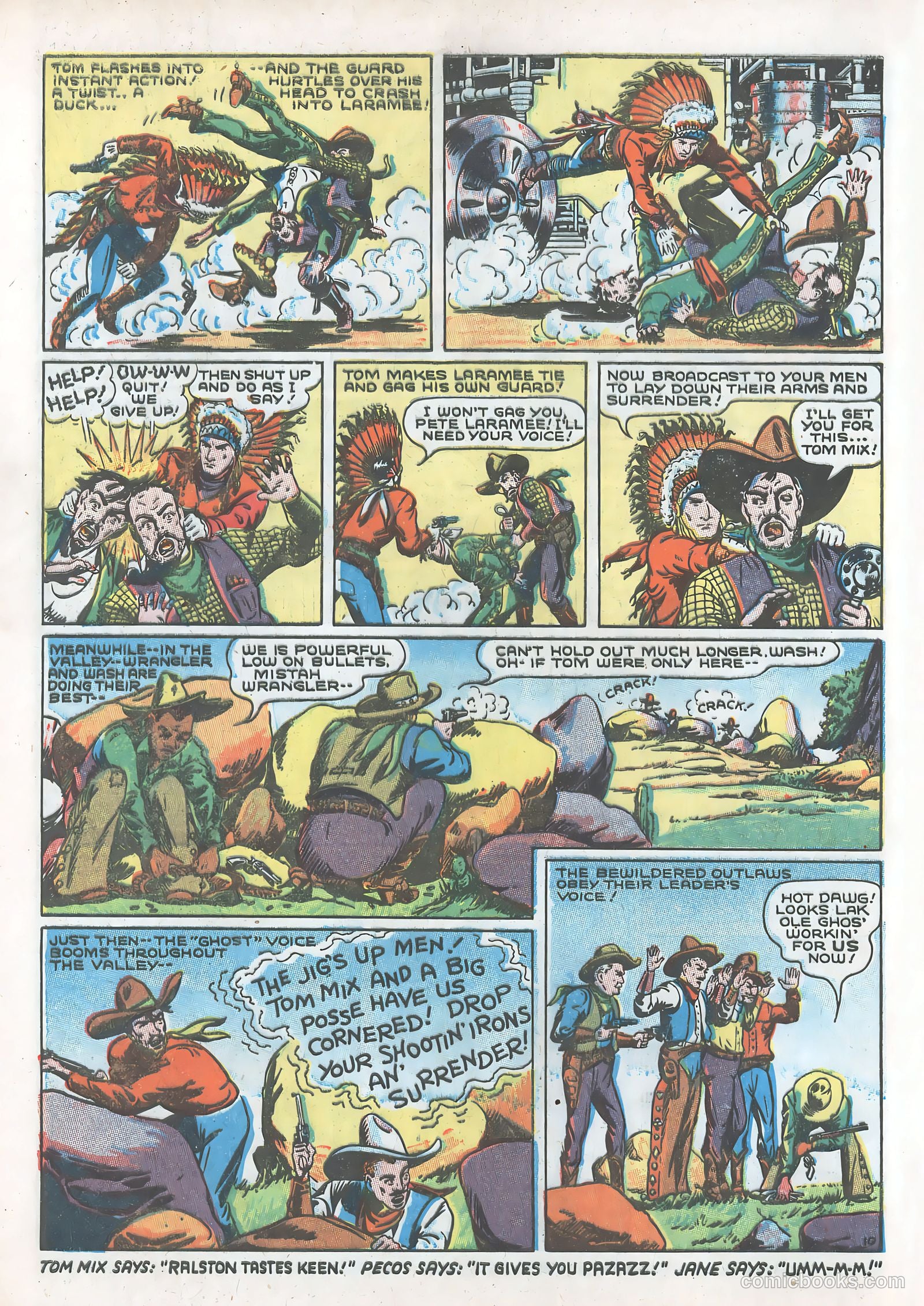 Tom Mix Comics #1 (1940) — page 12 of 34