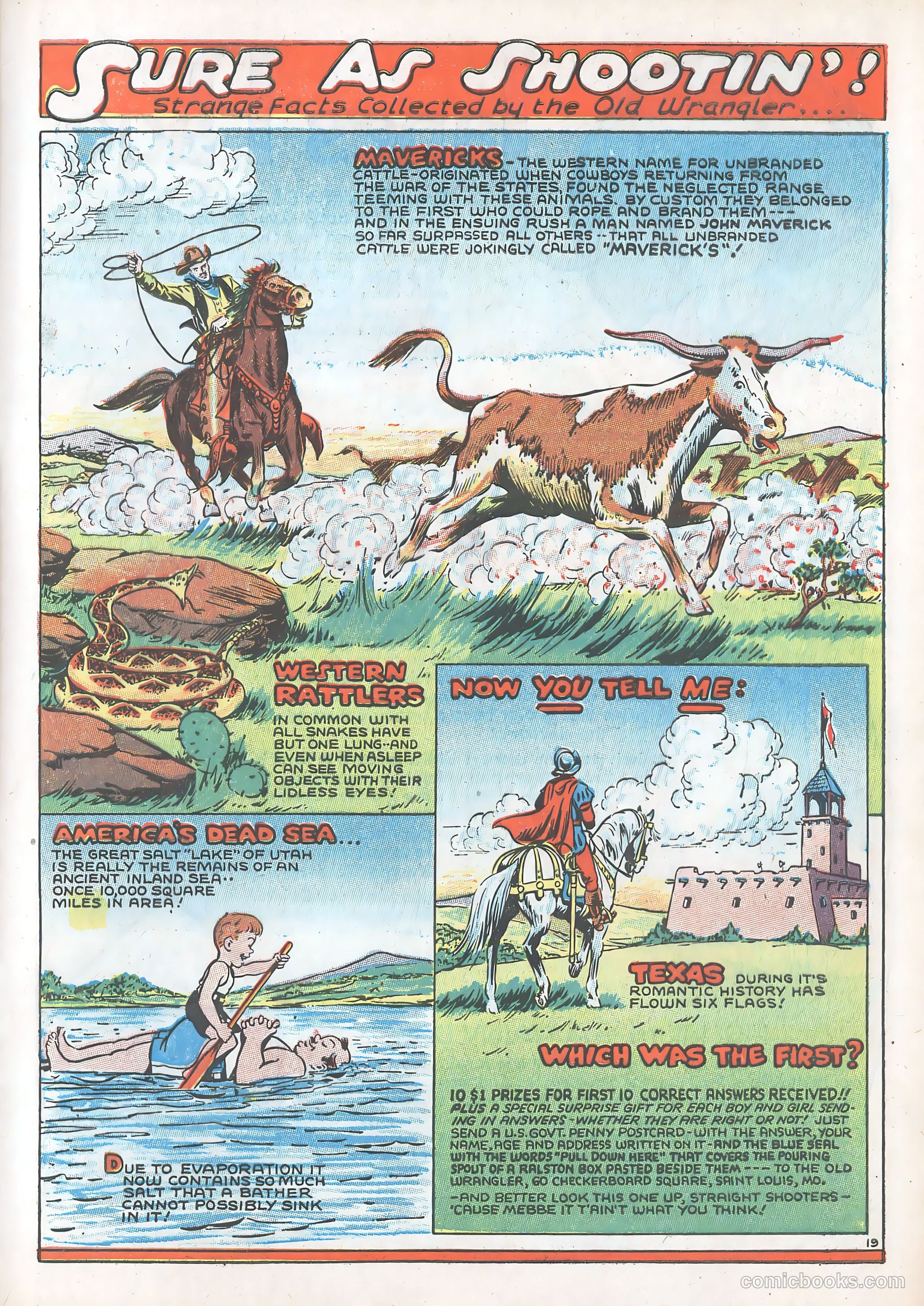 Tom Mix Comics #1 (1940) — page 20 of 34