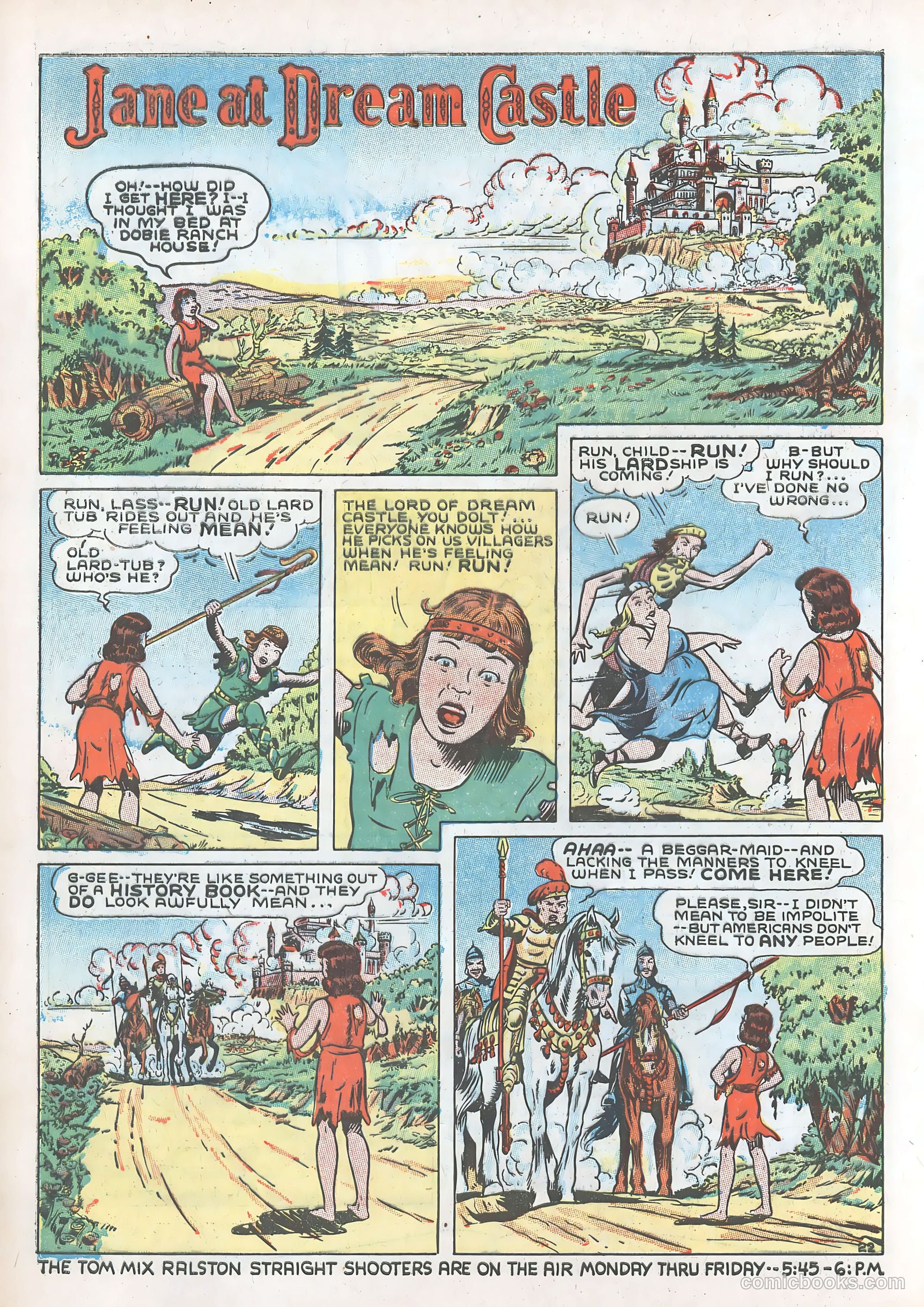 Tom Mix Comics #1 (1940) — page 22 of 34