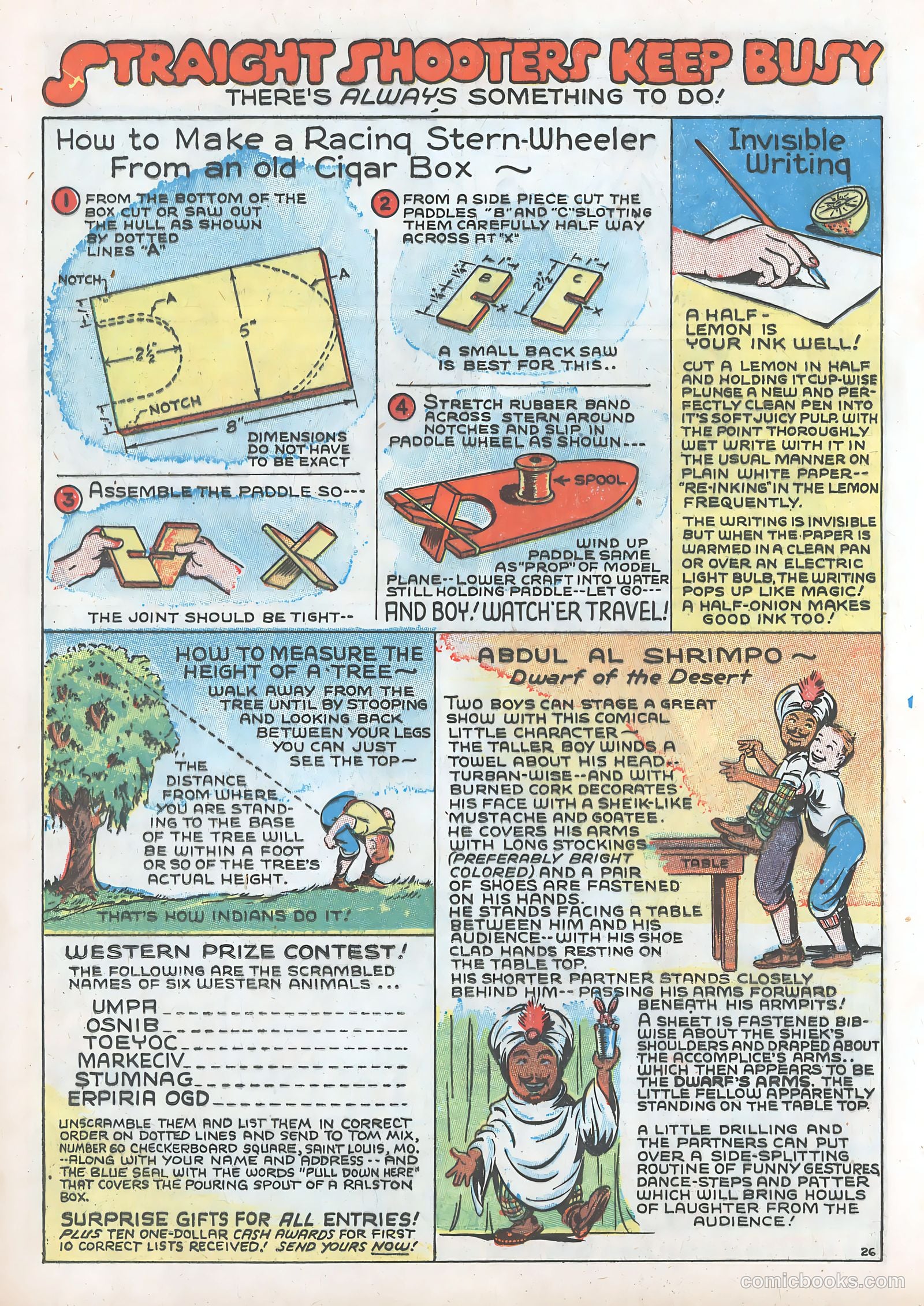 Tom Mix Comics #1 (1940) — page 26 of 34