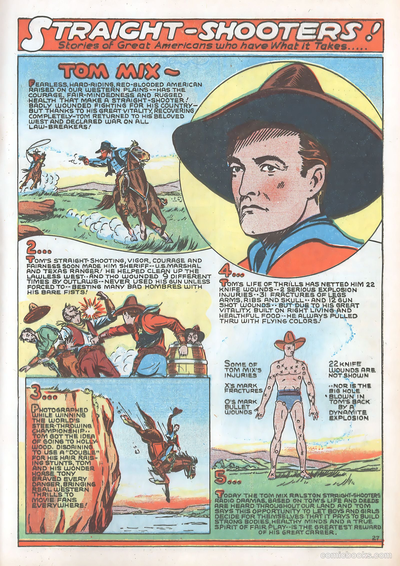 Tom Mix Comics #1 (1940) — page 27 of 34