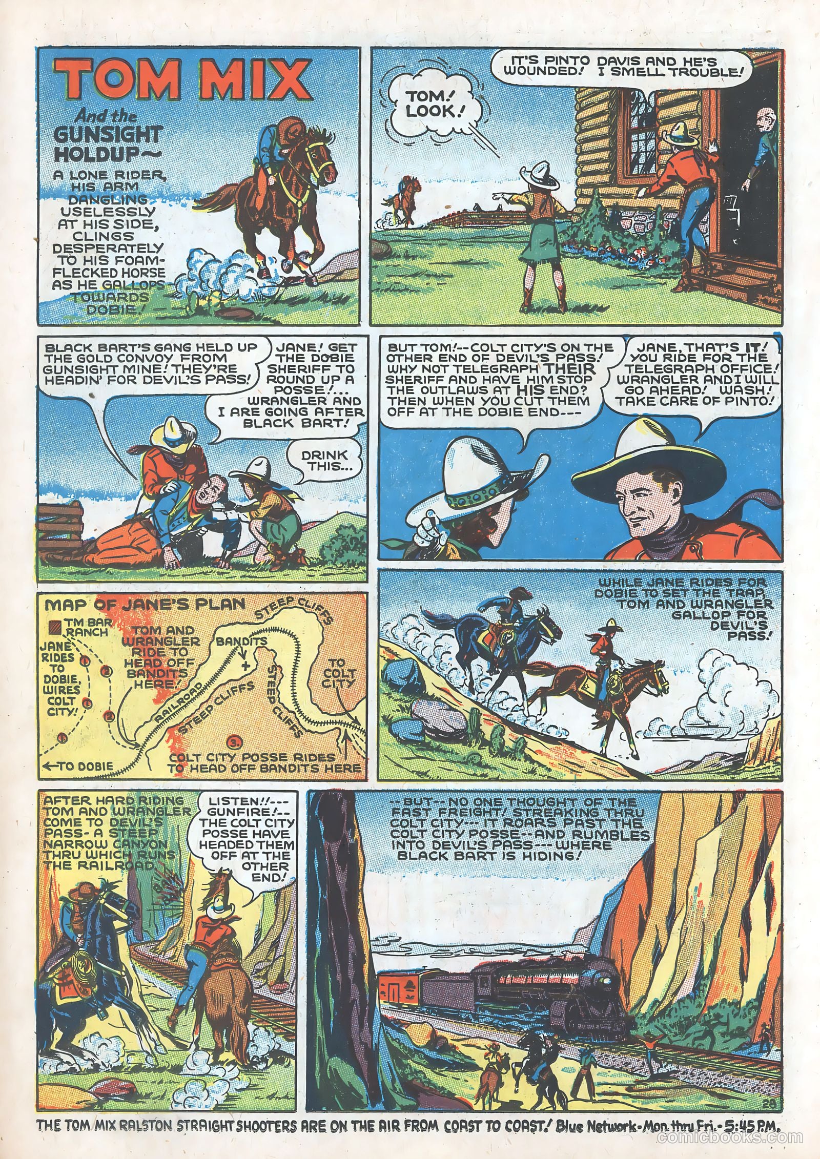 Tom Mix Comics #1 (1940) — page 28 of 34