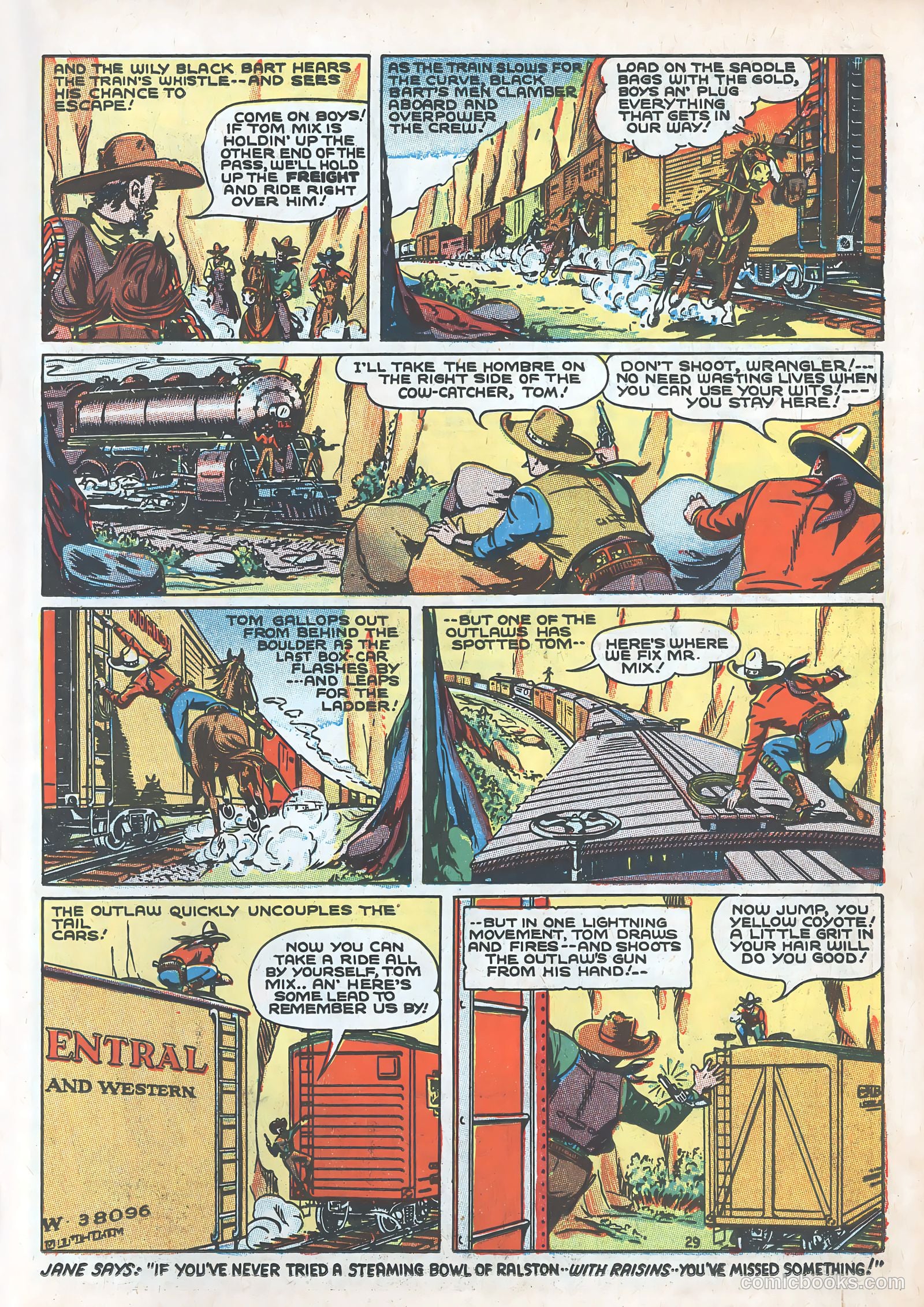 Tom Mix Comics #1 (1940) — page 29 of 34